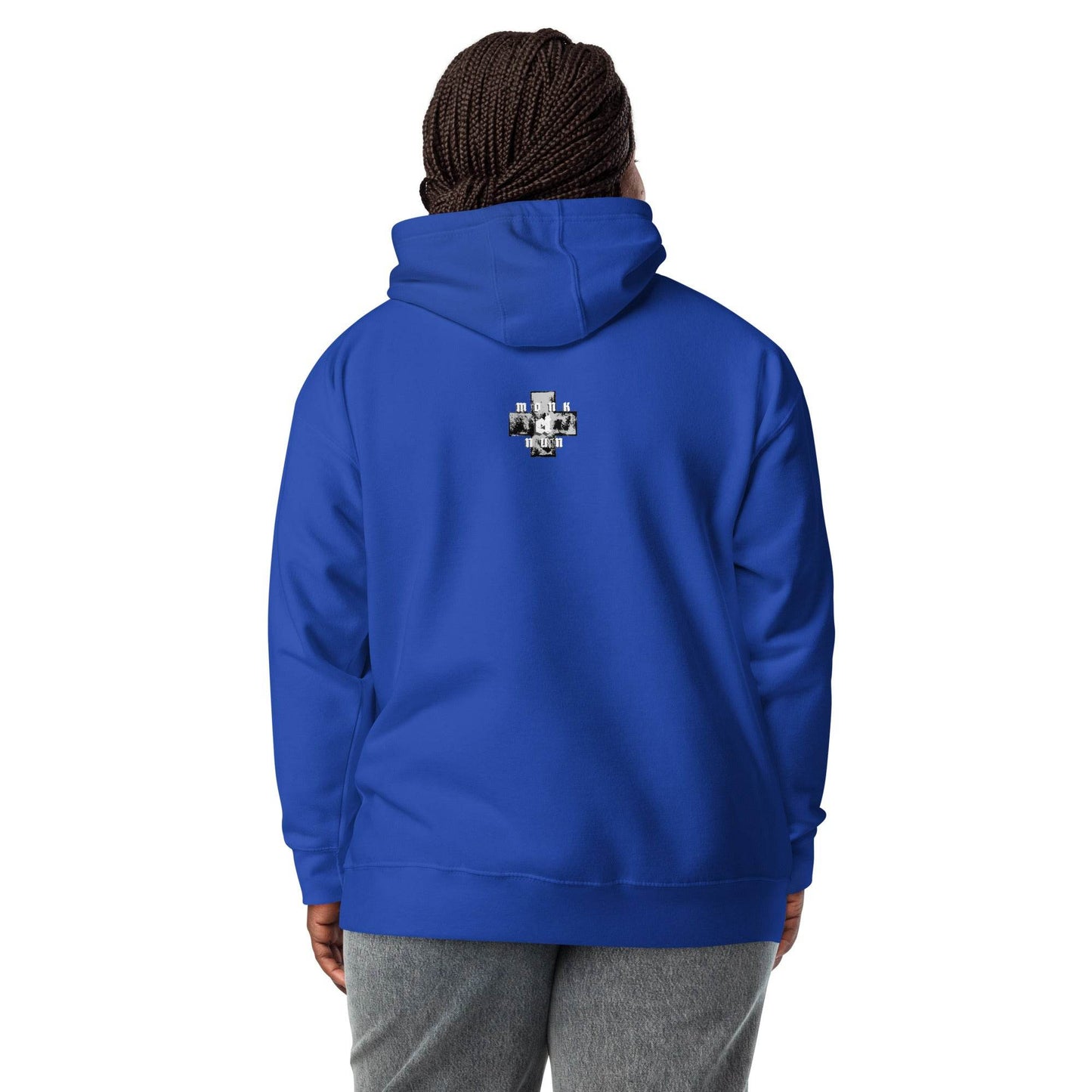 Unisex Premium 100% cotton Hoodie Always think positive - Monk&Nun UnisexClothing