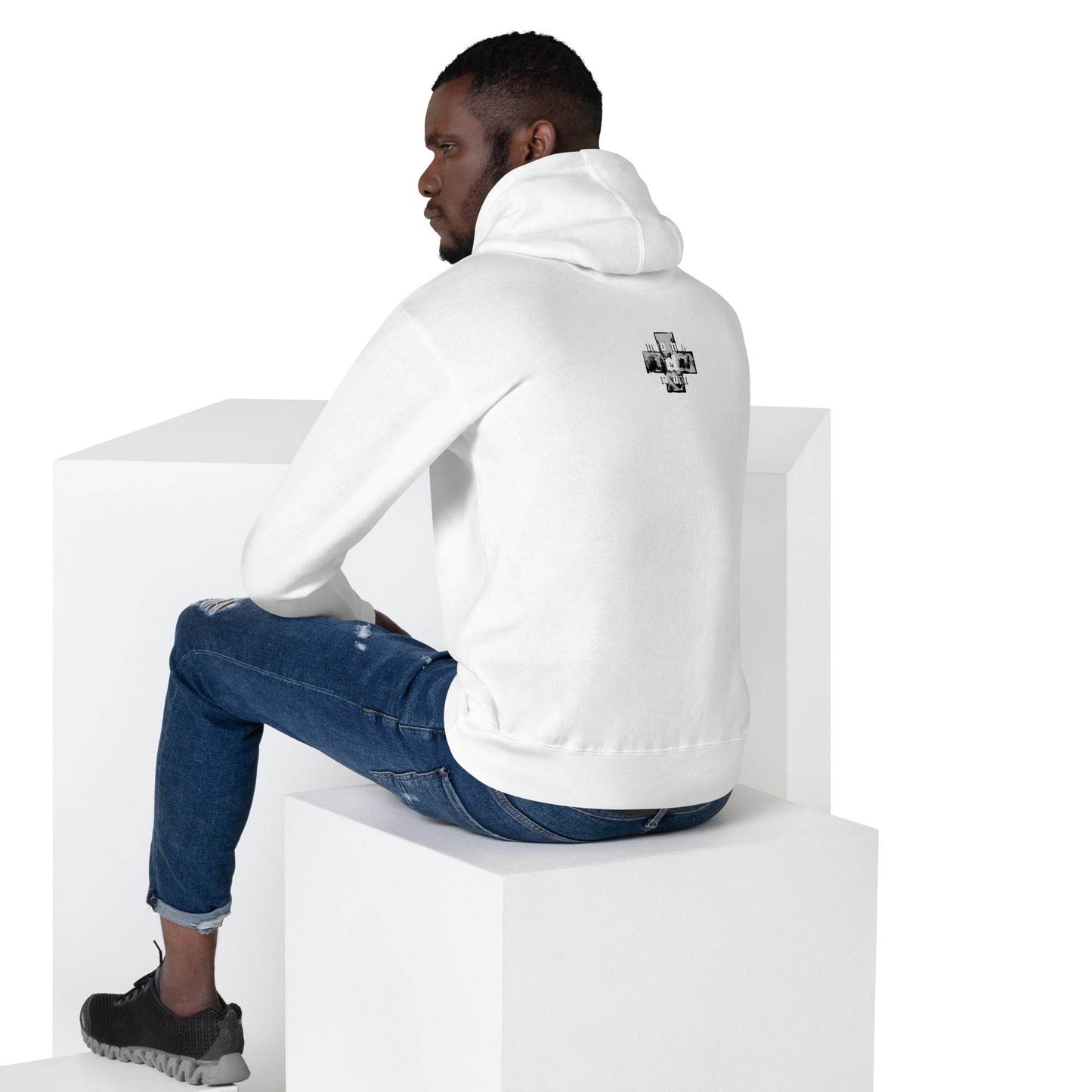 Unisex Premium 100% cotton Hoodie Always think positive - Monk&Nun UnisexClothing