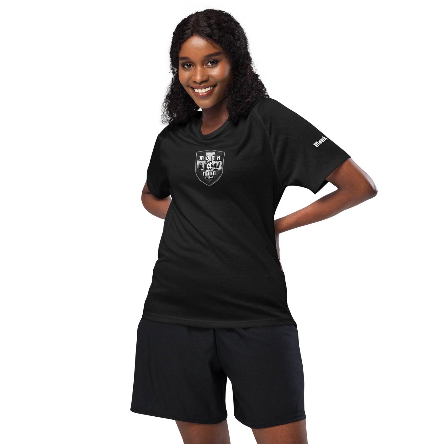 Unisex sports breathable jersey Shield - Monk&Nun UnisexClothing