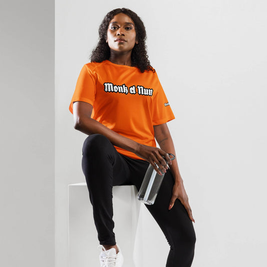 Unisex sports breathable jersey Logo - Monk&Nun UnisexClothing