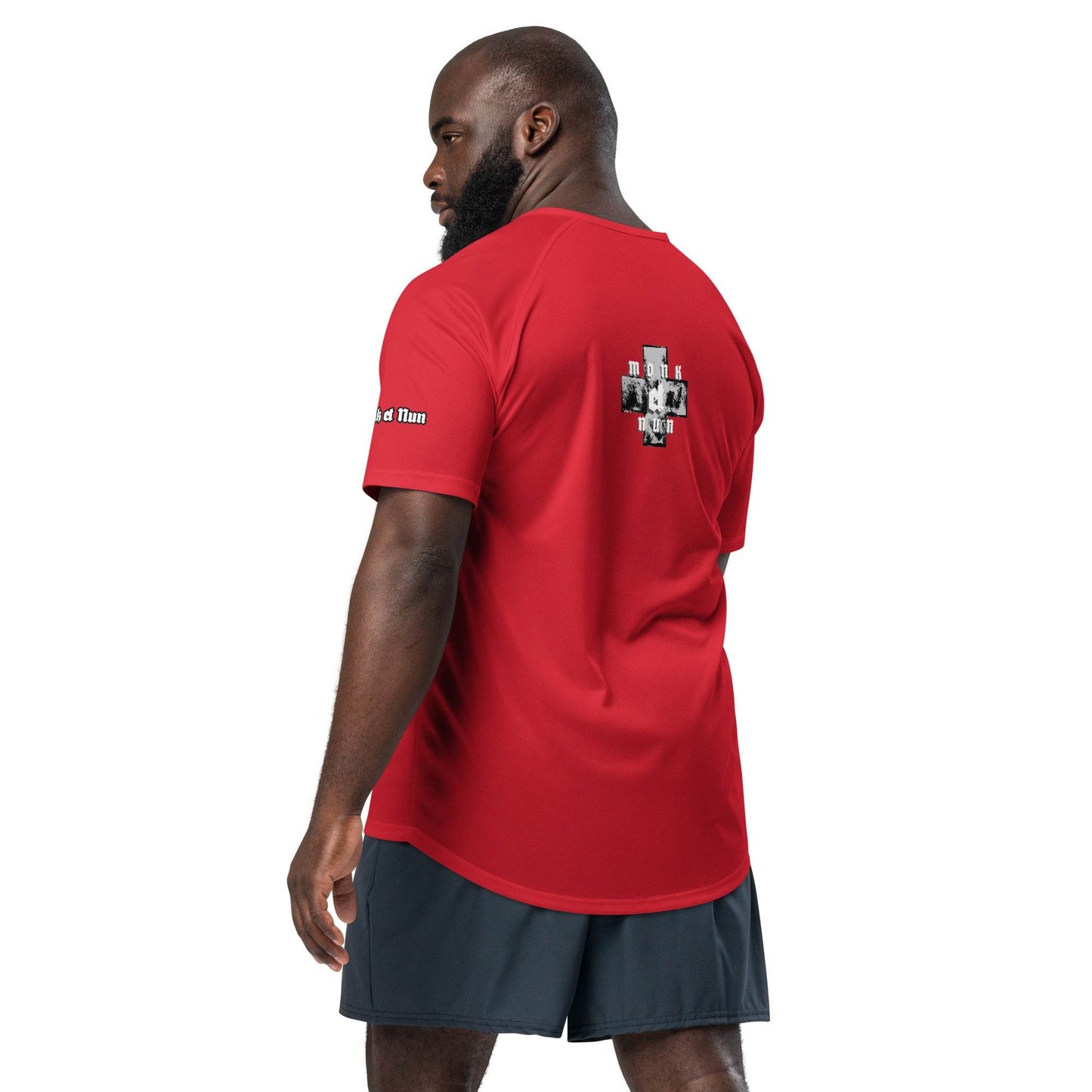 Unisex sports breathable jersey Shield - Monk&Nun UnisexClothing