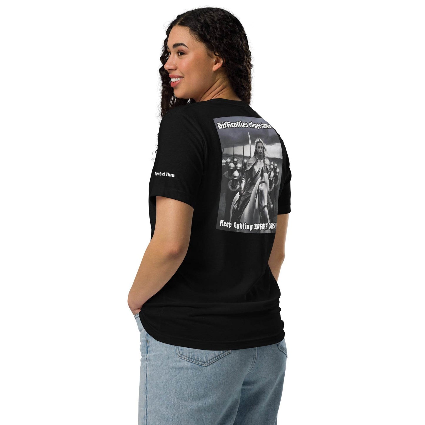 Unisex staple eco t-shirt Design #14 - Monk&Nun UnisexClothing