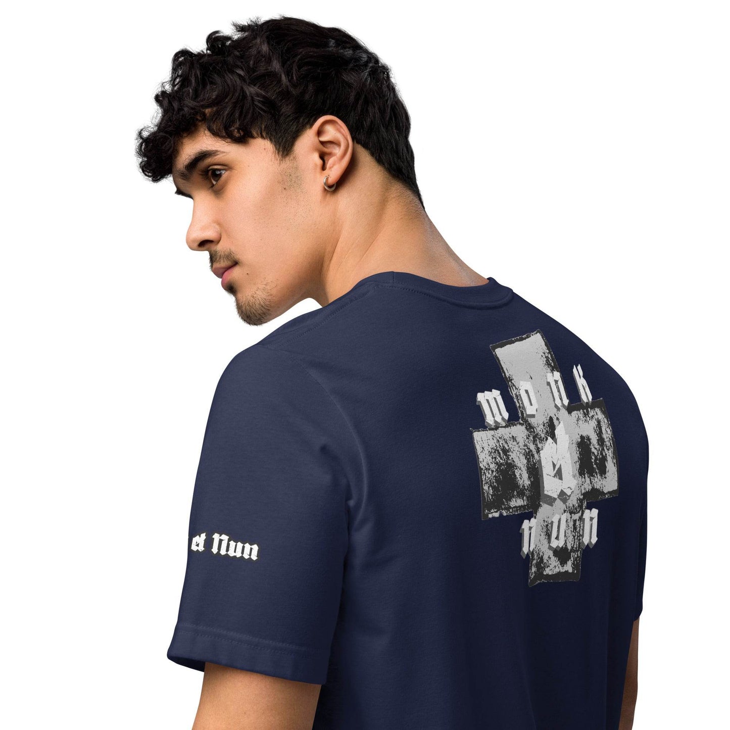 Unisex staple eco t-shirt Always think positive - Monk&Nun UnisexClothing