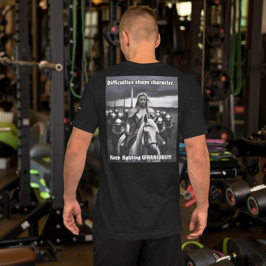 Unisex 100% combed and ring-spun cotton t-shirt Design #14 - Monk&Nun UnisexClothing