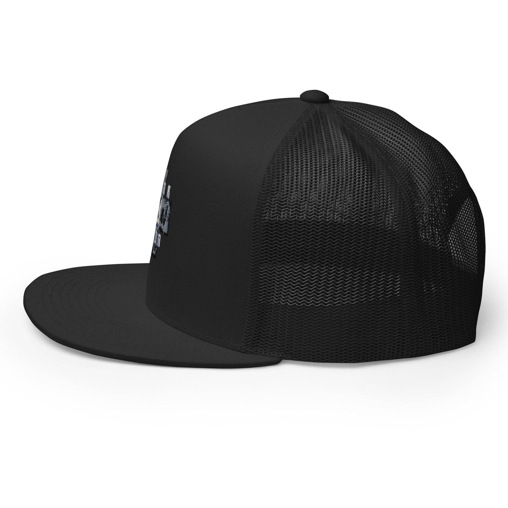 Hat Trucker 50% cotton Always think positive - Monk&Nun UnisexClothing