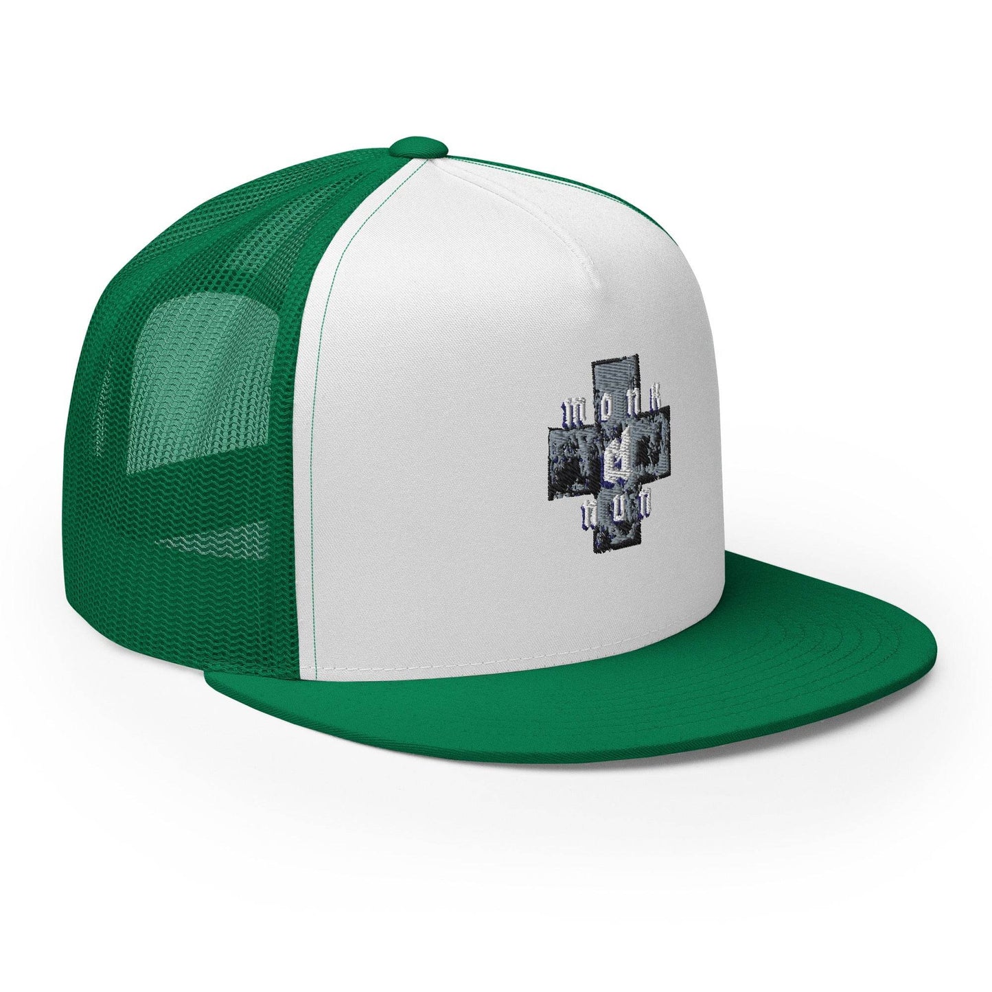 Hat Trucker 50% cotton Always think positive - Monk&Nun UnisexClothing