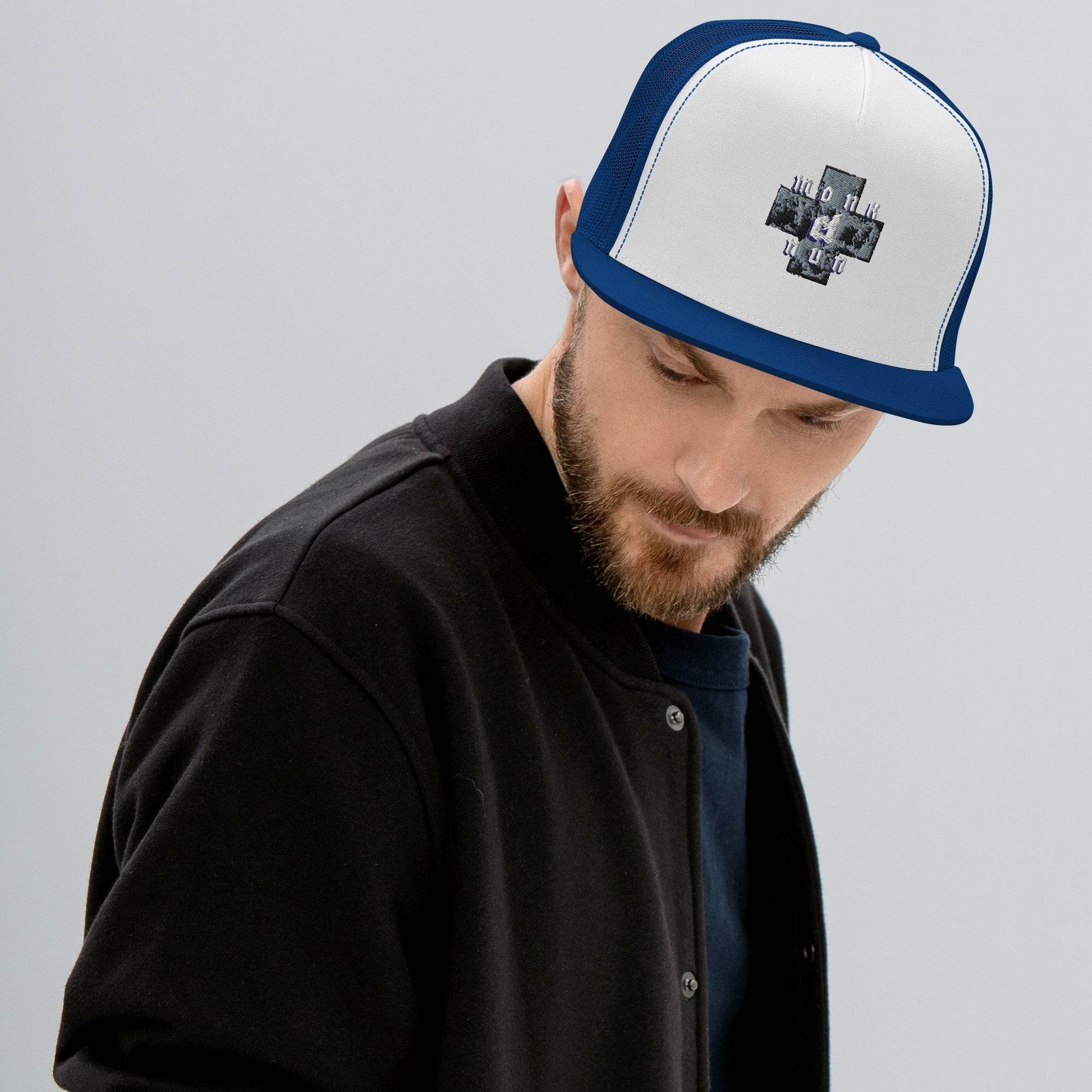 Hat Trucker 50% cotton Always think positive - Monk&Nun UnisexClothing