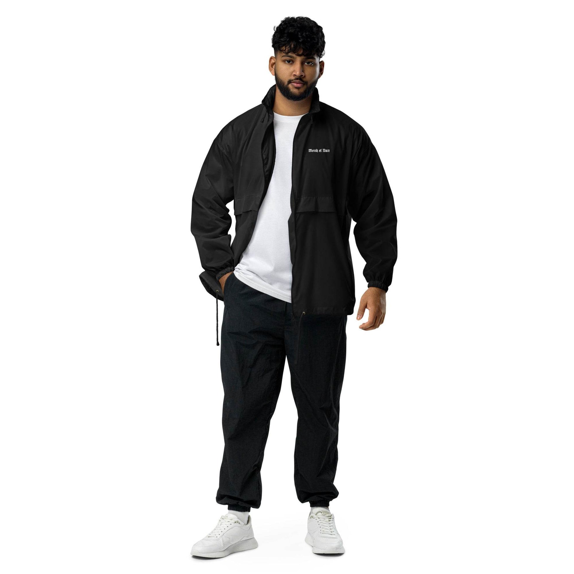 Unisex windbreaker Logo - Monk&Nun UnisexClothing
