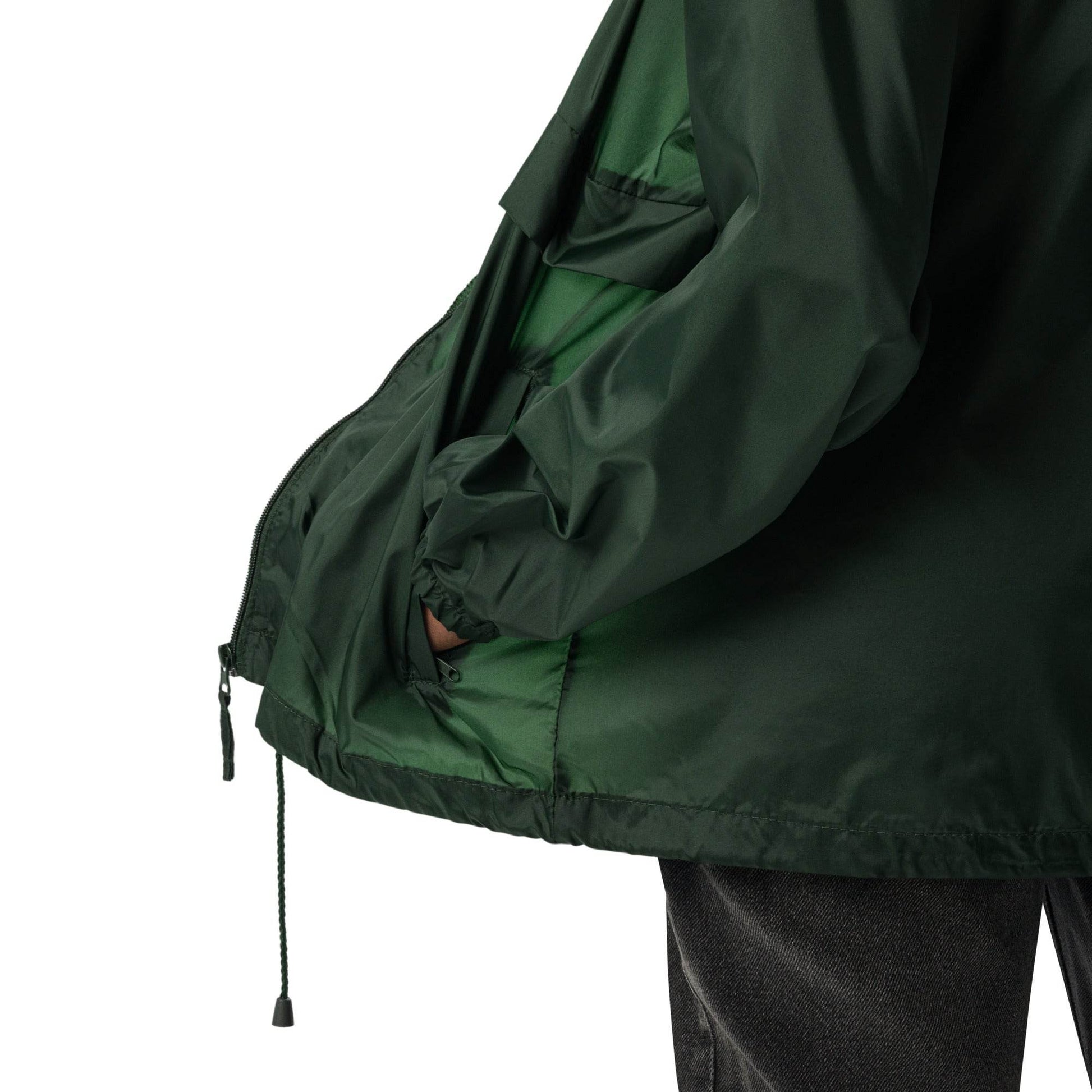 Unisex windbreaker Logo - Monk&Nun UnisexClothing