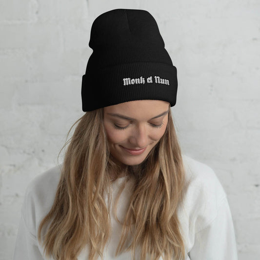 Beanie Cuffed Logo - Monk&Nun UnisexClothing