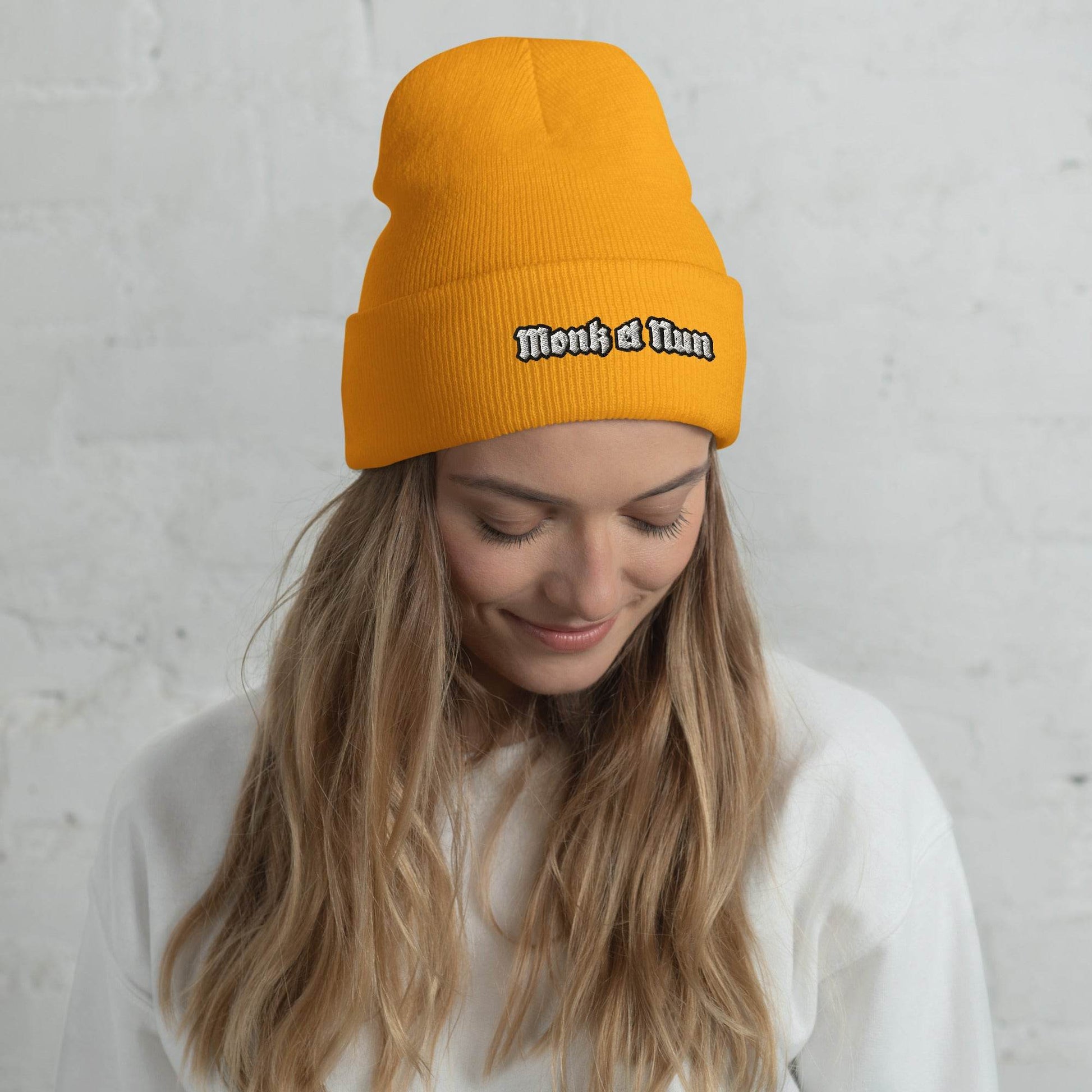 Beanie Cuffed Logo - Monk&Nun UnisexClothing