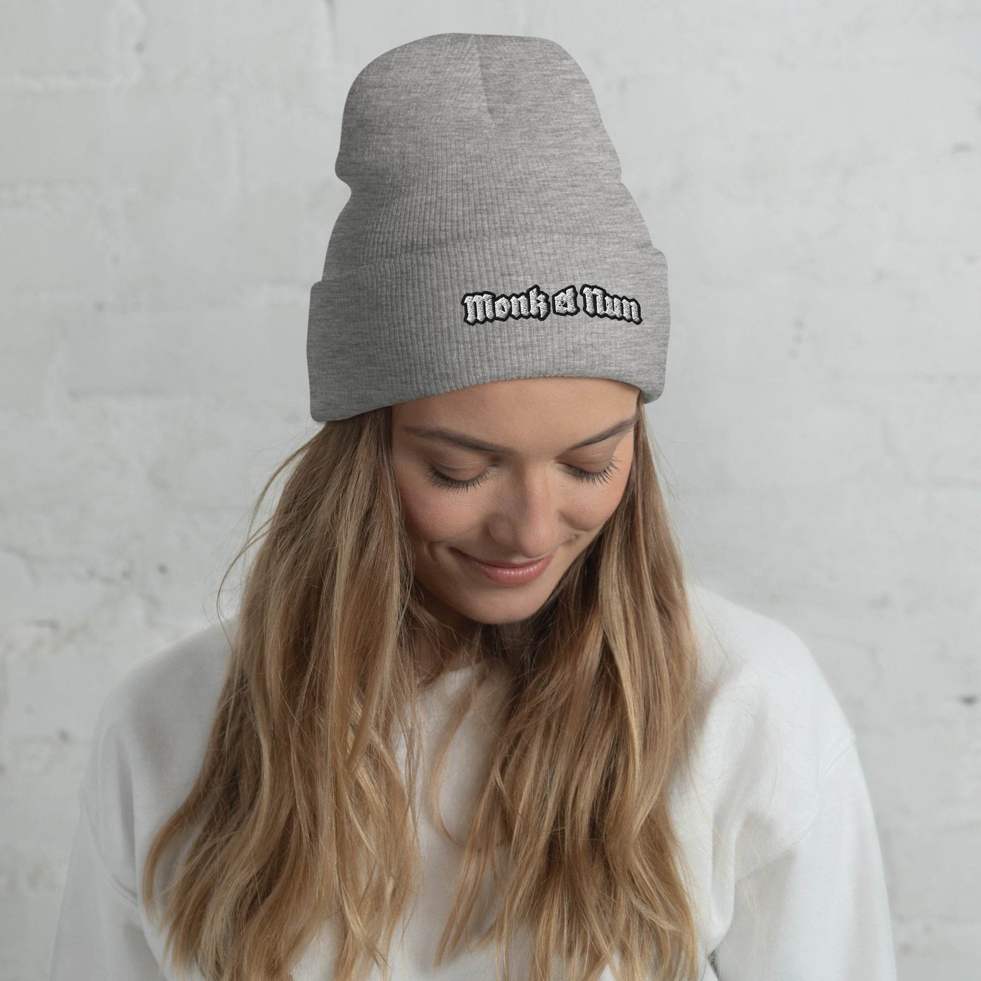 Beanie Cuffed Logo - Monk&Nun UnisexClothing