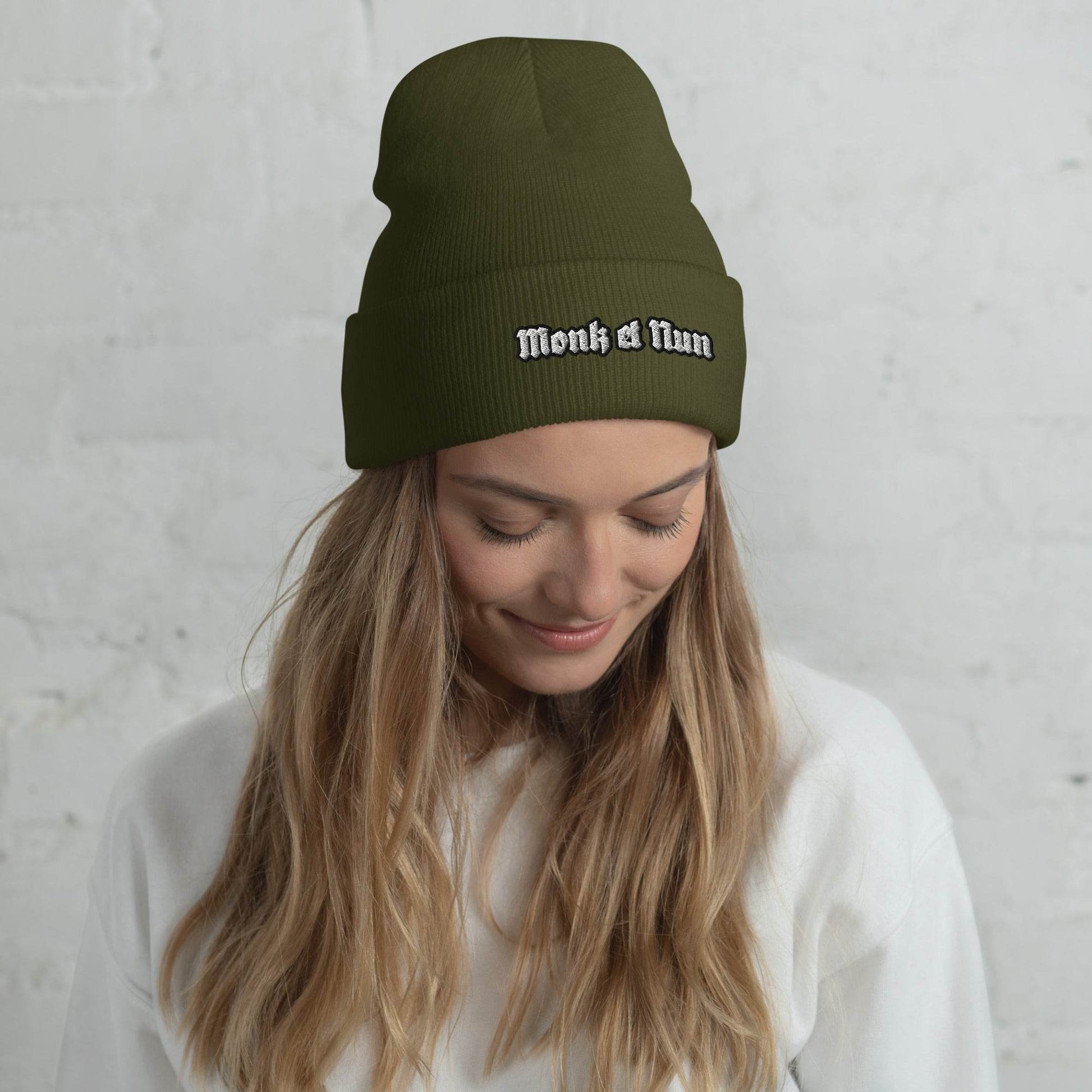 Beanie Cuffed Logo - Monk&Nun UnisexClothing