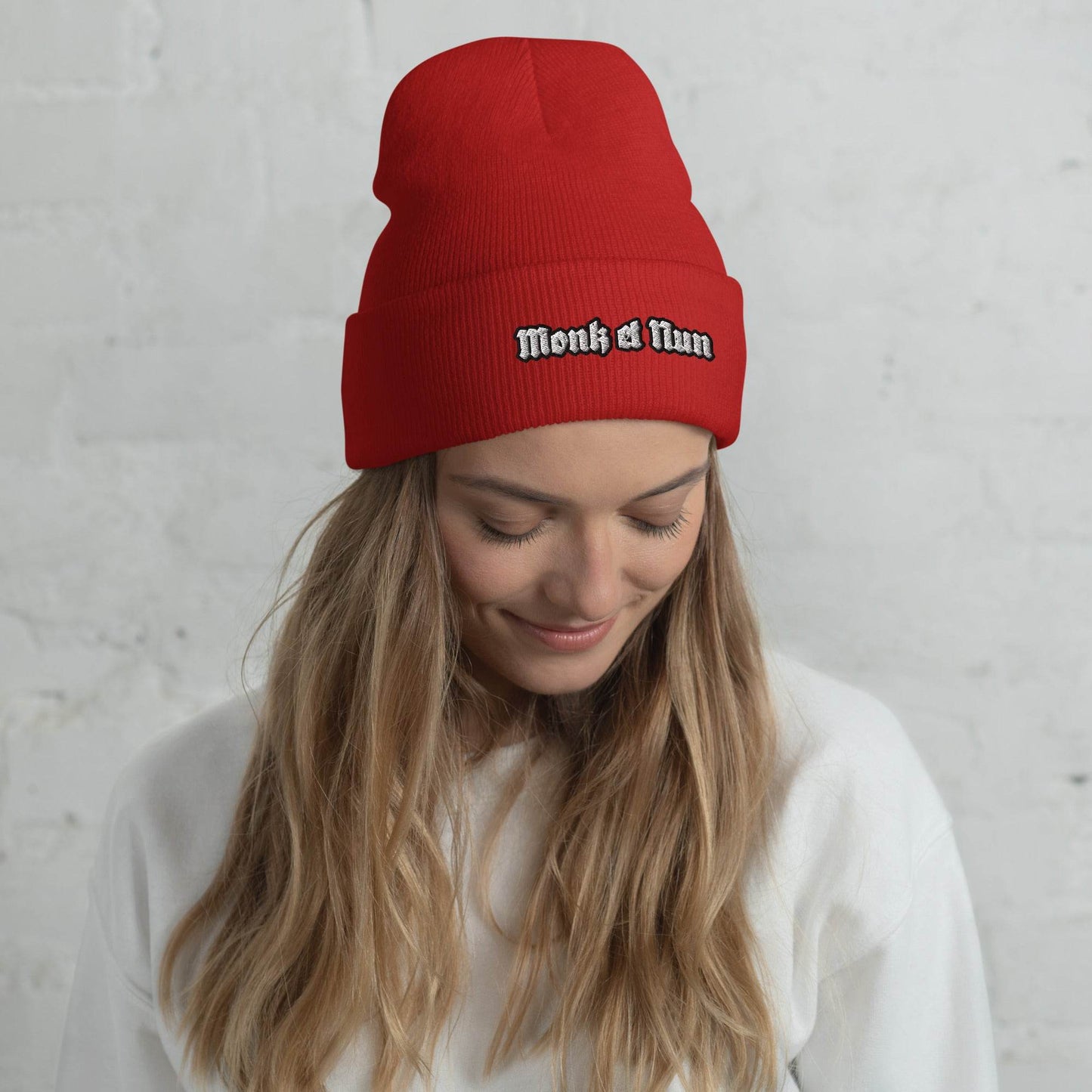 Beanie Cuffed Logo - Monk&Nun UnisexClothing