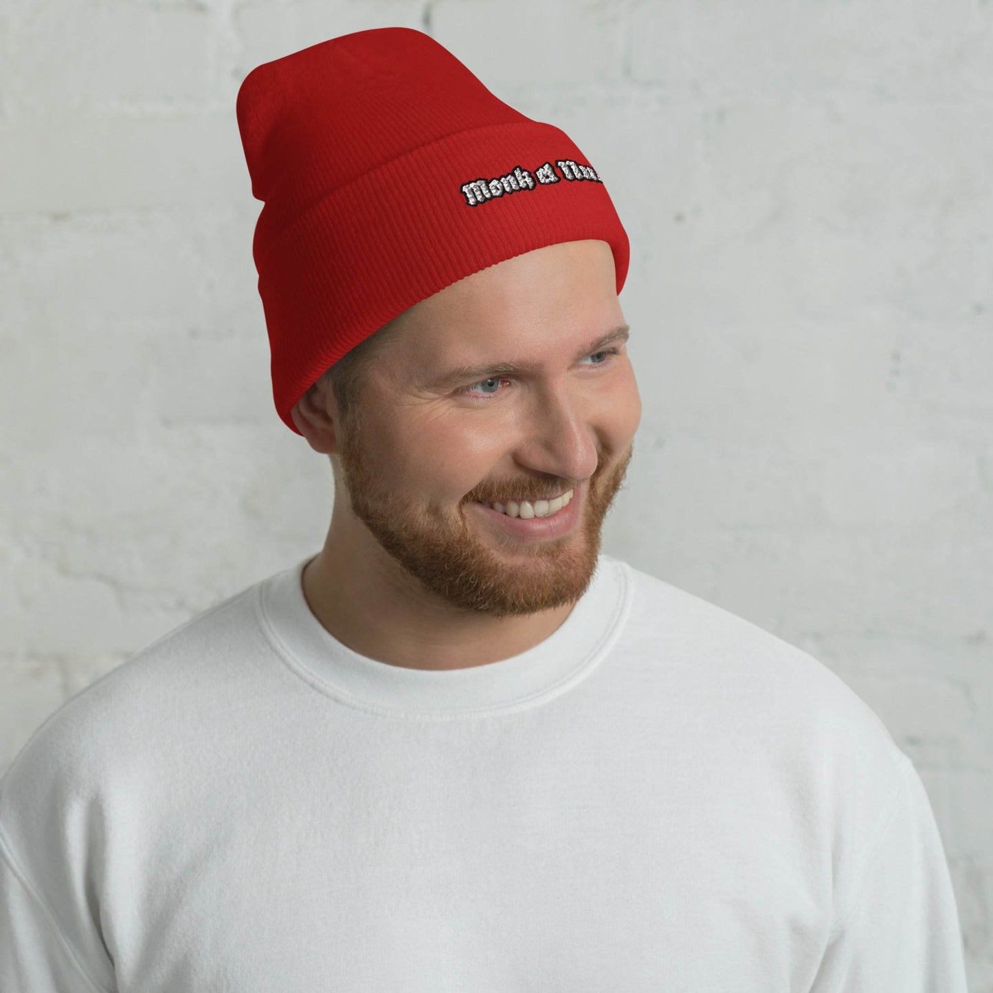 Beanie Cuffed Logo - Monk&Nun UnisexClothing