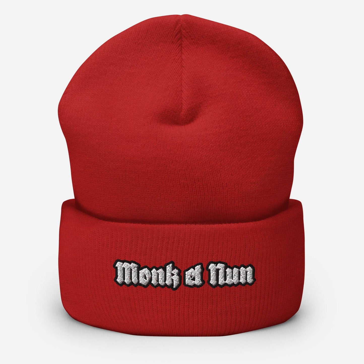Beanie Cuffed Logo - Monk&Nun UnisexClothing