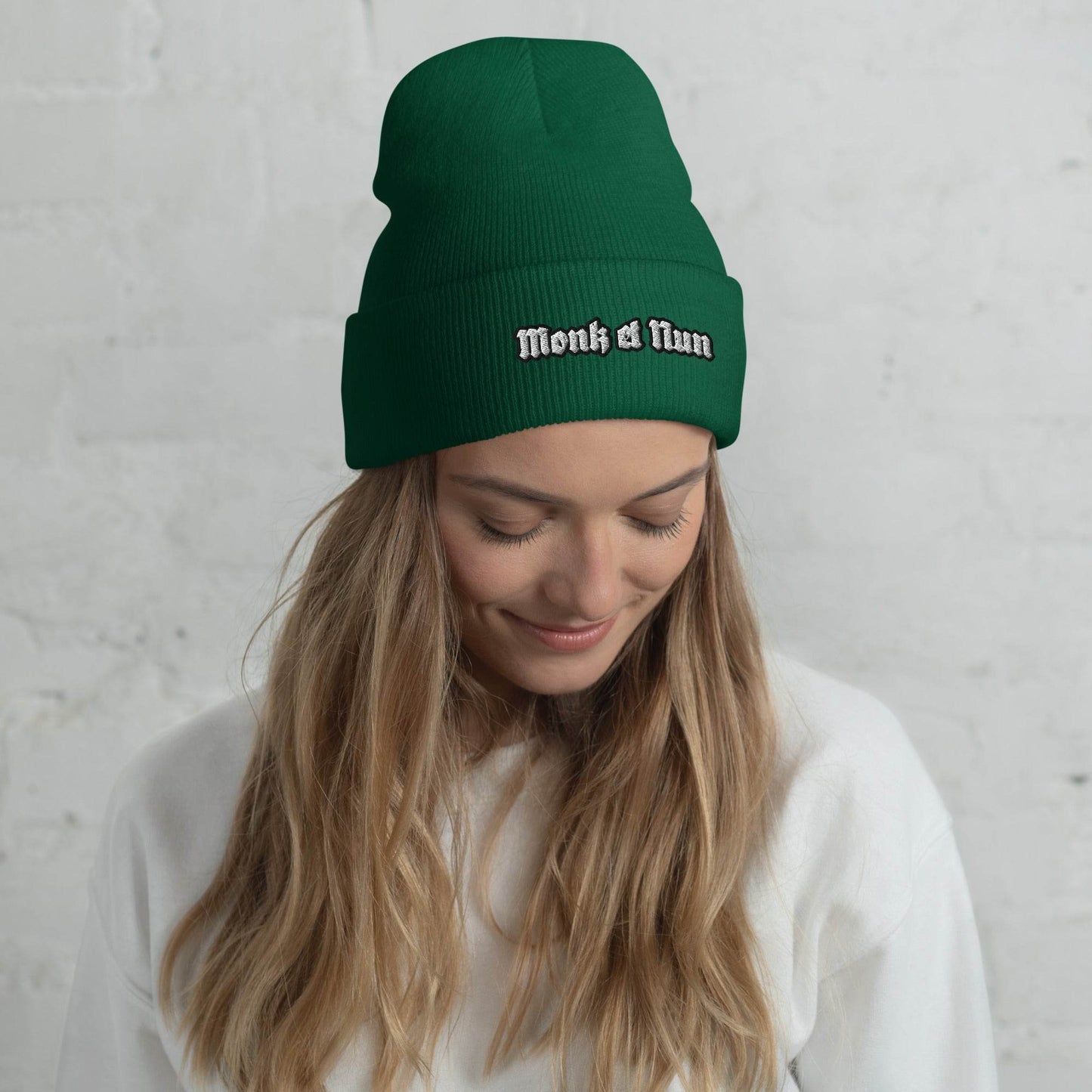 Beanie Cuffed Logo - Monk&Nun UnisexClothing