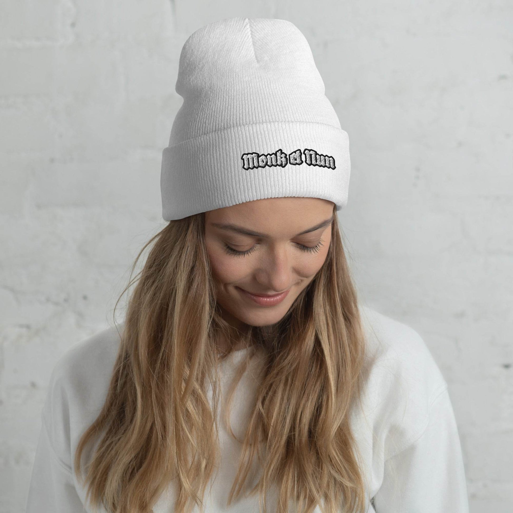 Beanie Cuffed Logo - Monk&Nun UnisexClothing