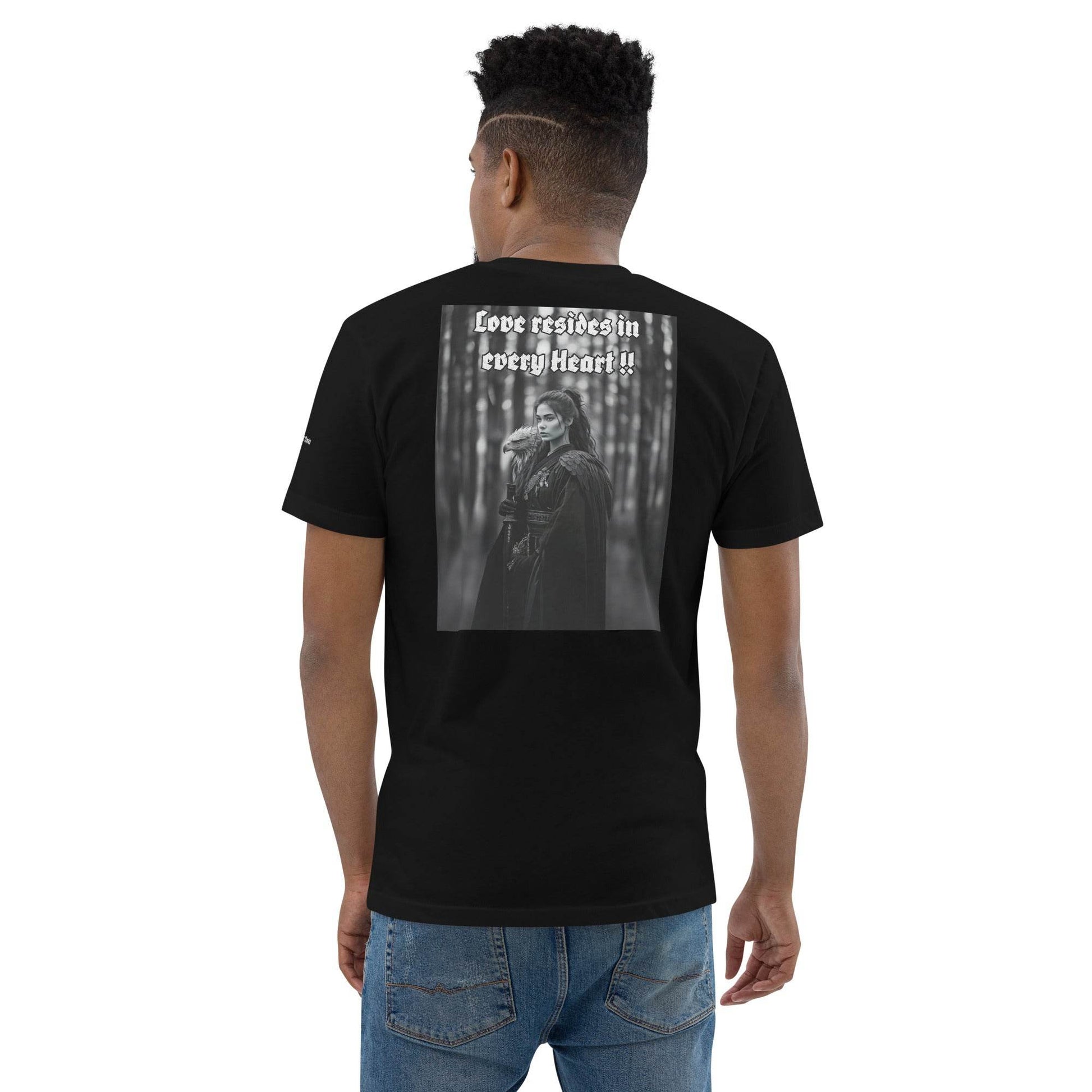 Unisex Short Sleeve 100% combed ring-spun cotton T-shirt Design #1 - Monk&Nun UnisexClothing