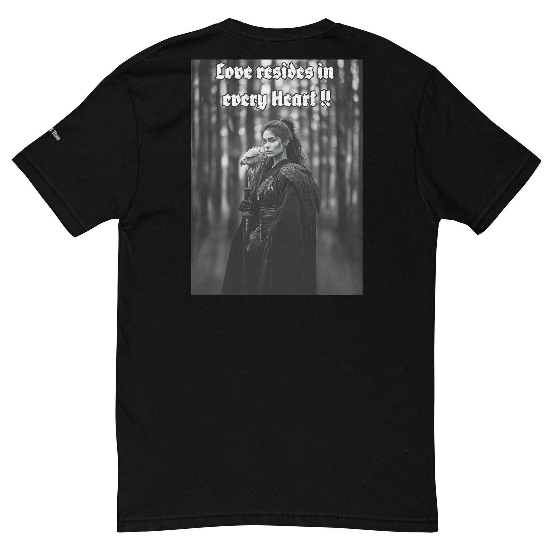 Unisex Short Sleeve 100% combed ring-spun cotton T-shirt Design #1 - Monk&Nun UnisexClothing