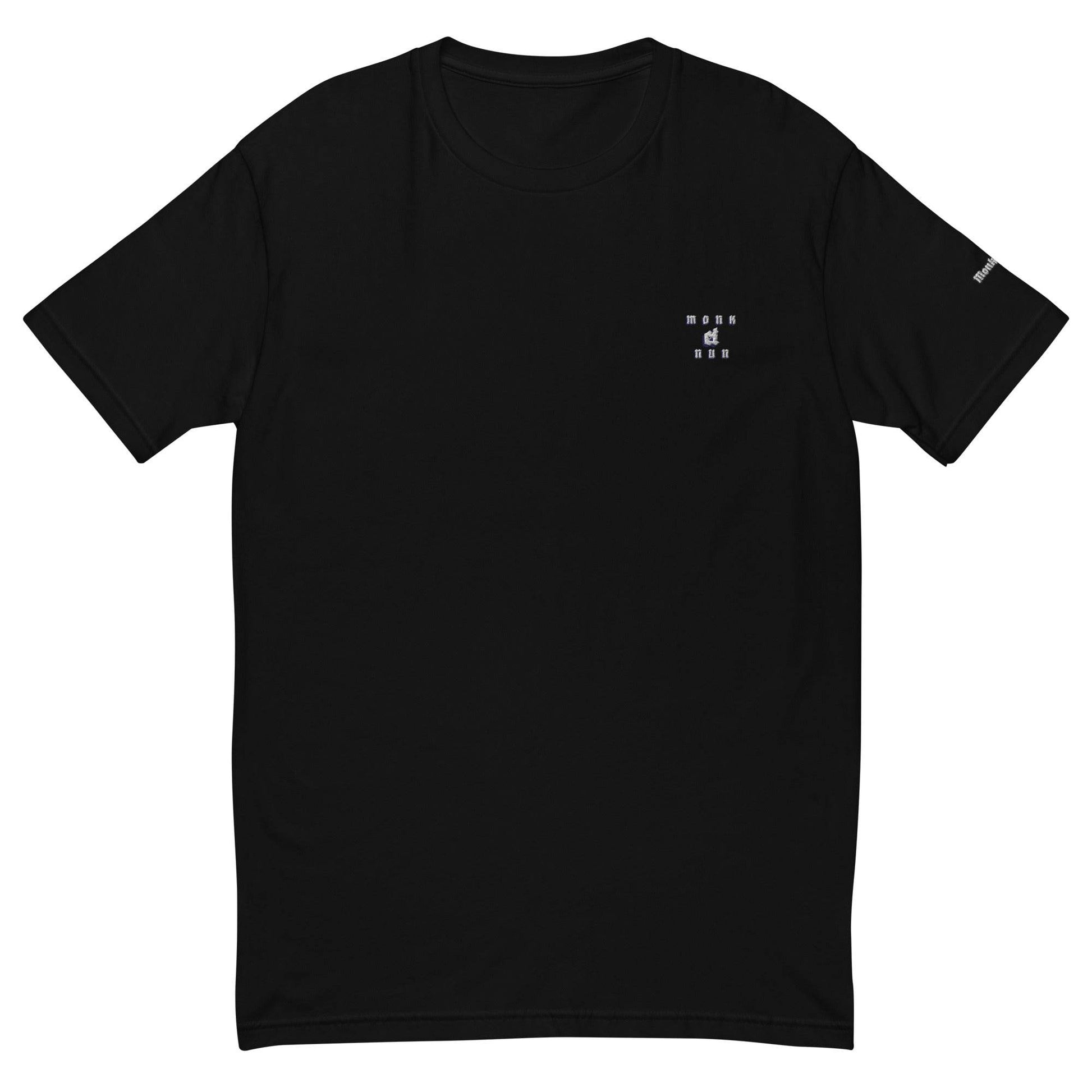 Unisex Short Sleeve 100% combed ring-spun cotton T-shirt Design #1 - Monk&Nun UnisexClothing