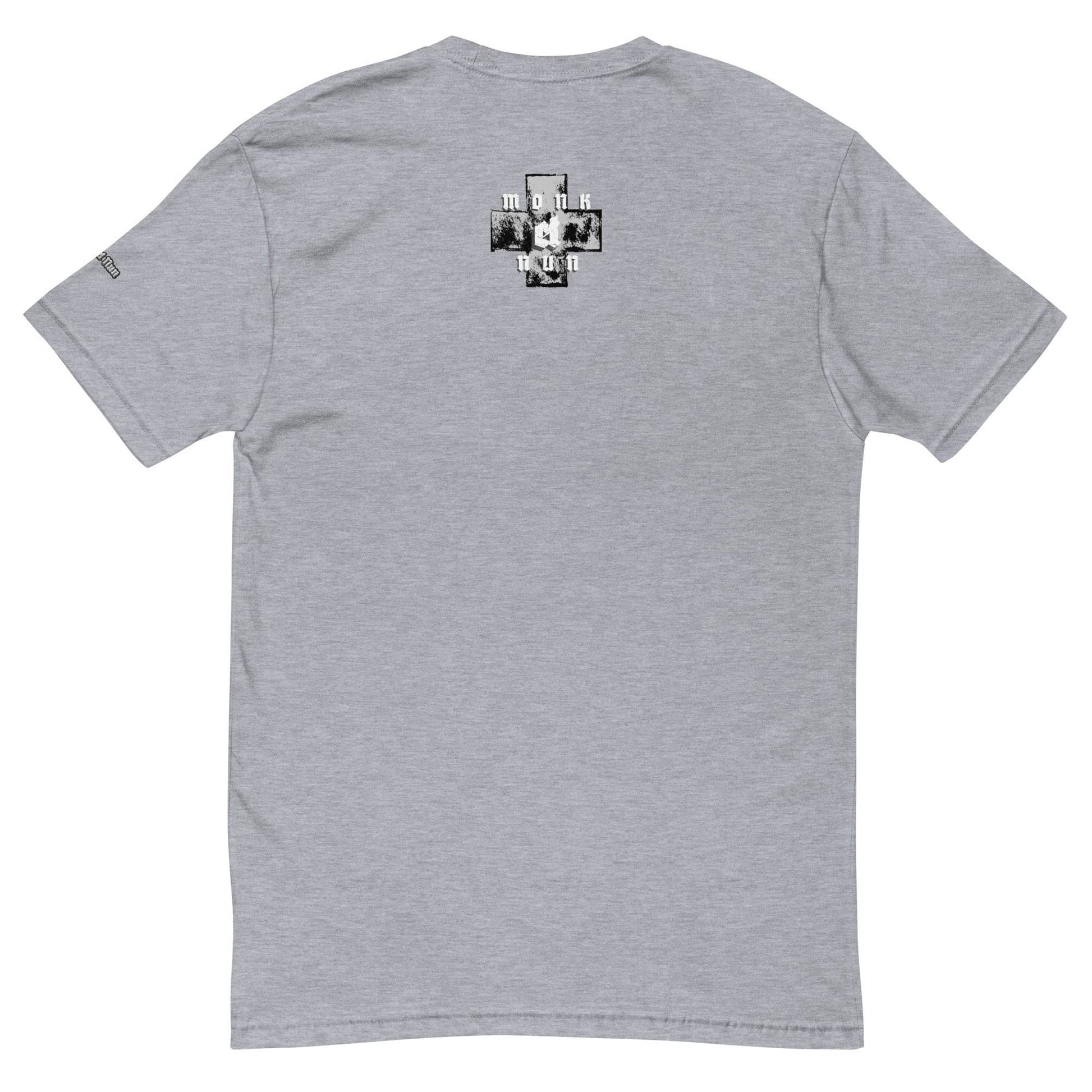 Unisex Short Sleeve 100% combed ring-spun cotton T-shirt Always think positive - Monk&Nun UnisexClothing