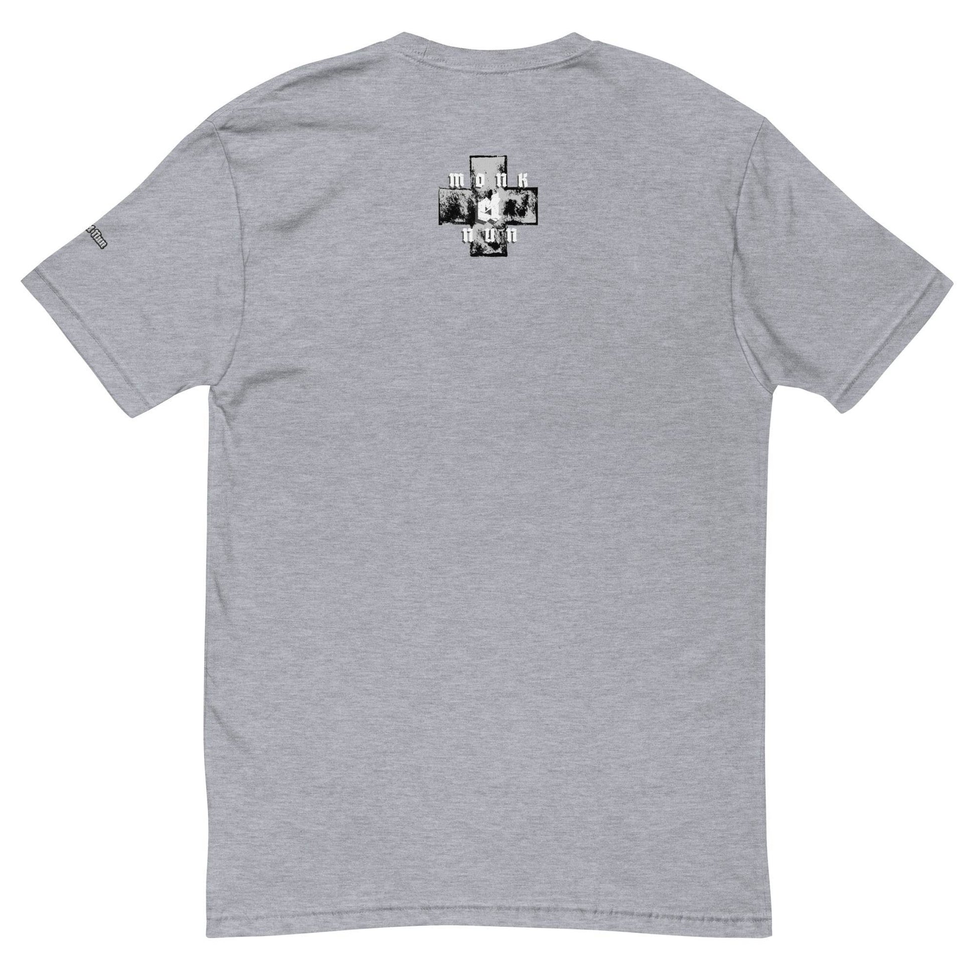 Unisex Short Sleeve 100% combed ring-spun cotton T-shirt Always think positive - Monk&Nun UnisexClothing