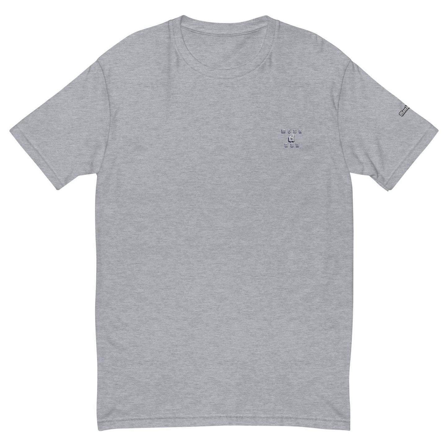 Unisex Short Sleeve 100% combed ring-spun cotton T-shirt Design #1 - Monk&Nun UnisexClothing