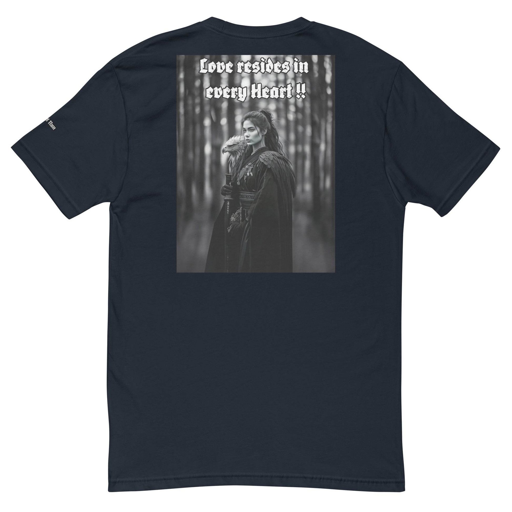 Unisex Short Sleeve 100% combed ring-spun cotton T-shirt Design #1 - Monk&Nun UnisexClothing