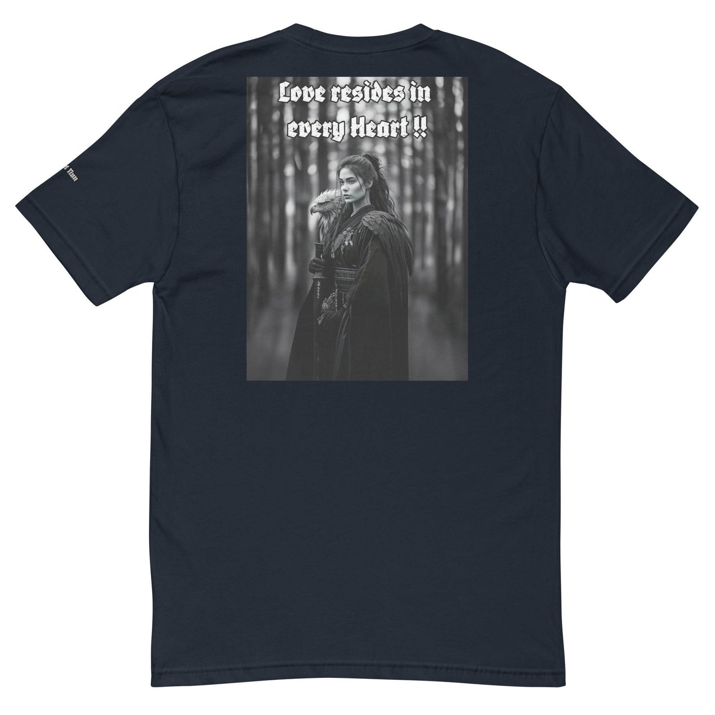 Unisex Short Sleeve 100% combed ring-spun cotton T-shirt Design #1 - Monk&Nun UnisexClothing