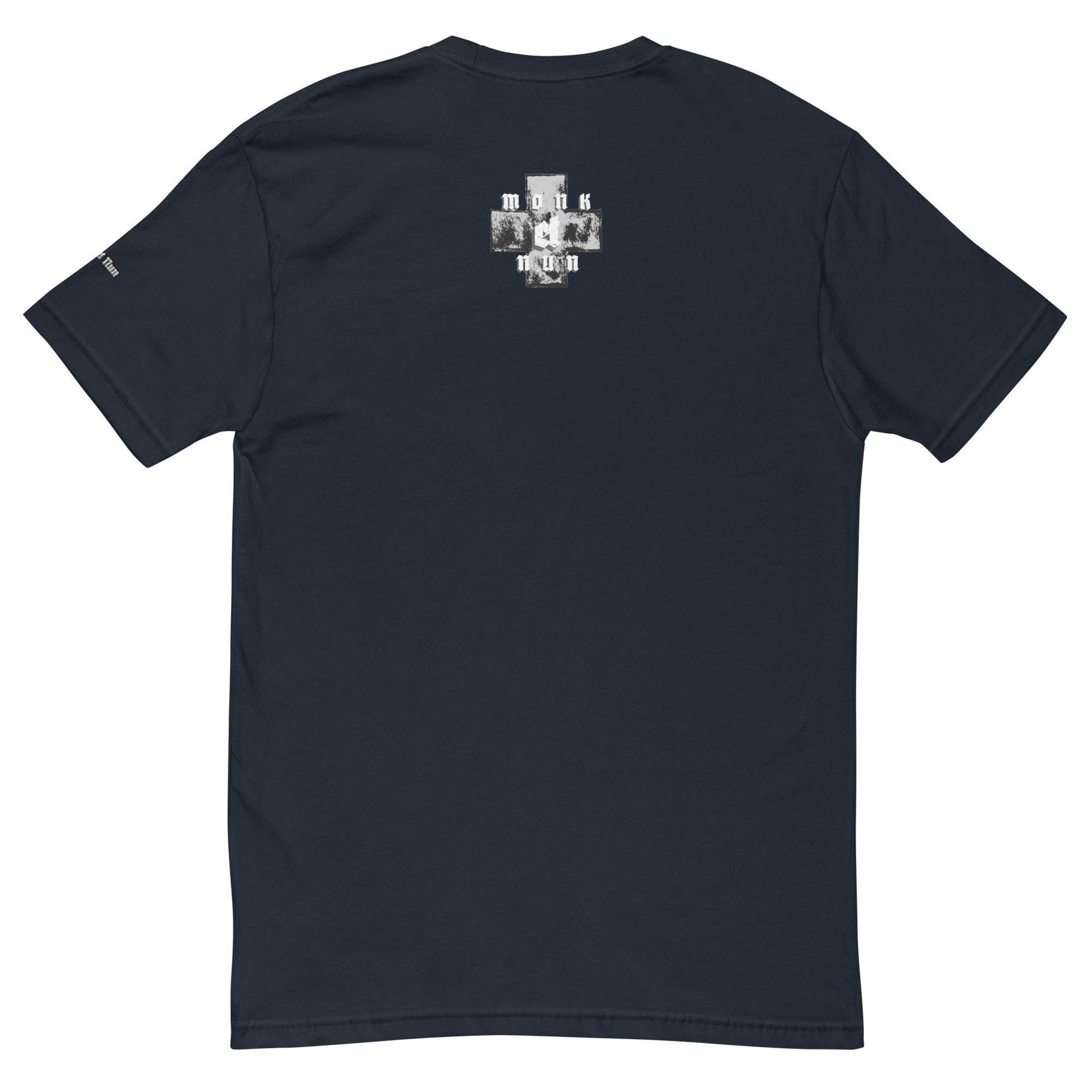 Unisex Short Sleeve 100% combed ring-spun cotton T-shirt Always think positive - Monk&Nun UnisexClothing
