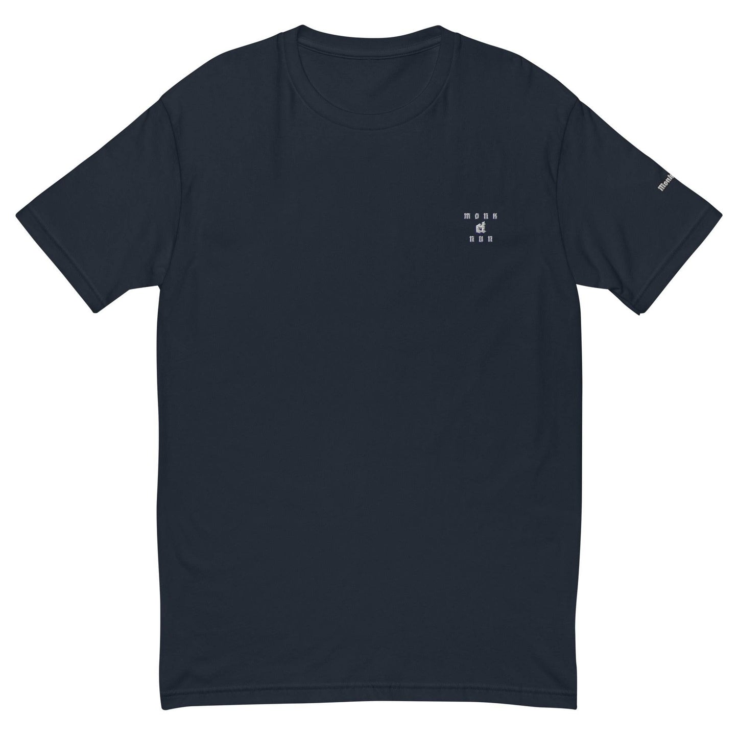 Unisex Short Sleeve 100% combed ring-spun cotton T-shirt Design #1 - Monk&Nun UnisexClothing