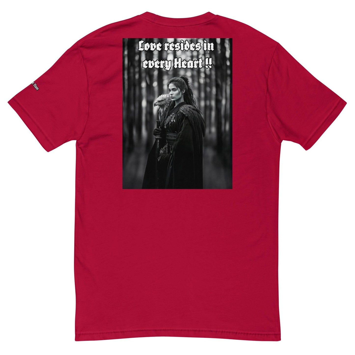 Unisex Short Sleeve 100% combed ring-spun cotton T-shirt Design #1 - Monk&Nun UnisexClothing