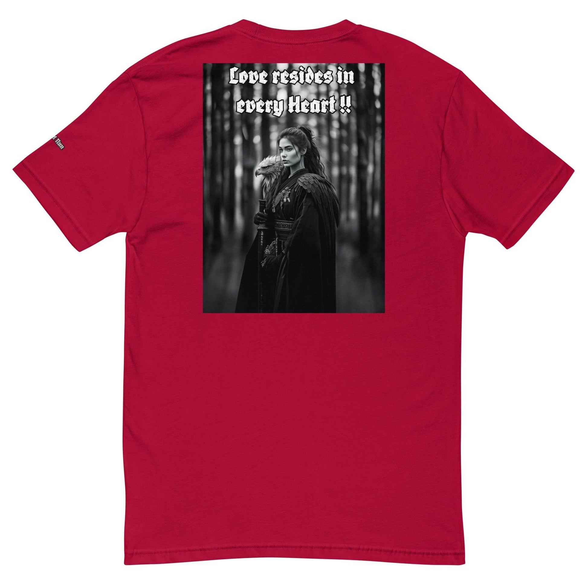 Unisex Short Sleeve 100% combed ring-spun cotton T-shirt Design #1 - Monk&Nun UnisexClothing