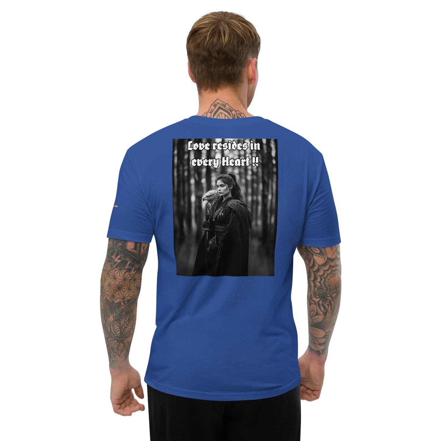 Unisex Short Sleeve 100% combed ring-spun cotton T-shirt Design #1 - Monk&Nun UnisexClothing
