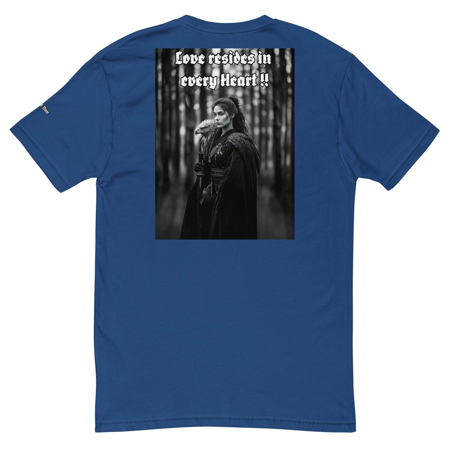 Unisex Short Sleeve 100% combed ring-spun cotton T-shirt Design #1 - Monk&Nun UnisexClothing