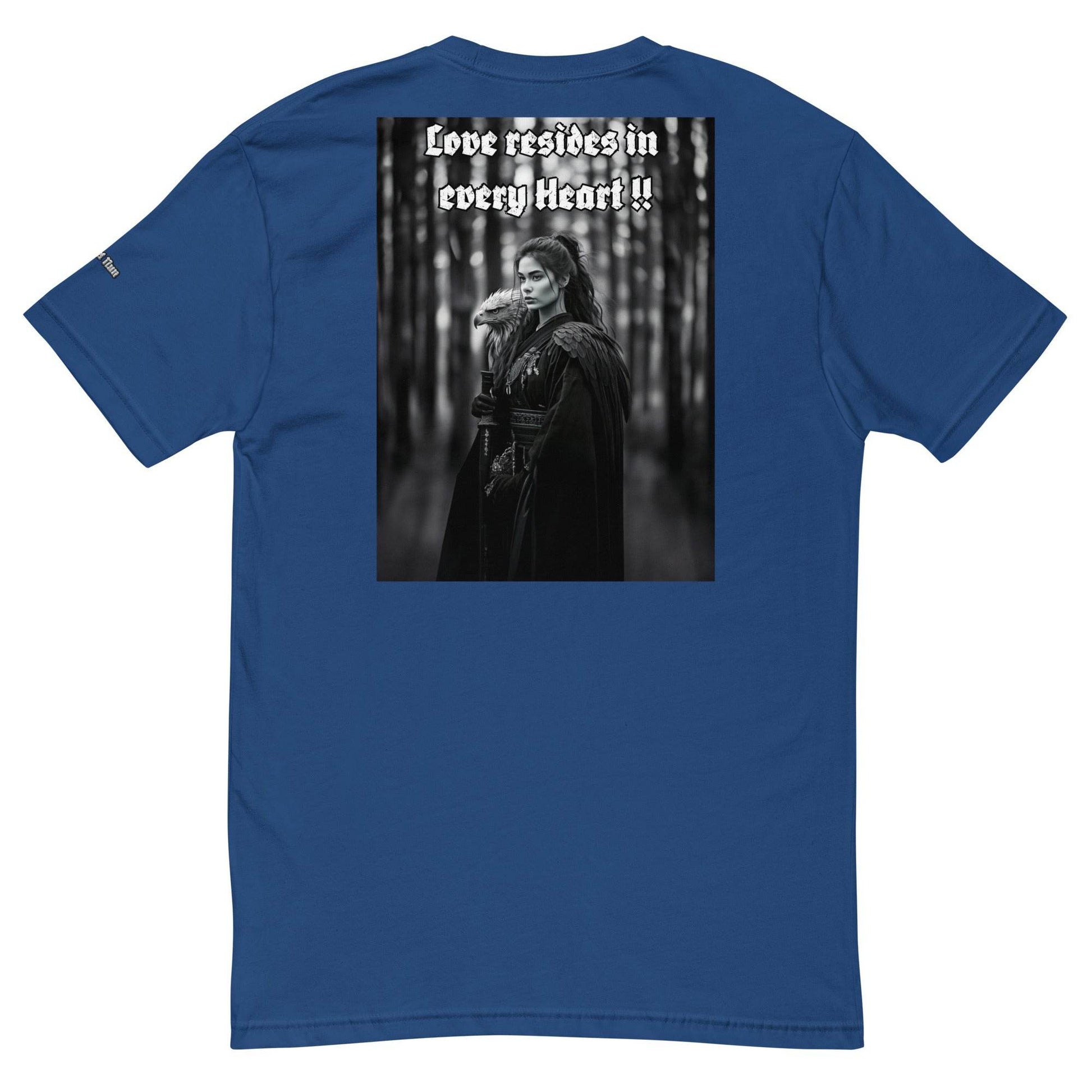 Unisex Short Sleeve 100% combed ring-spun cotton T-shirt Design #1 - Monk&Nun UnisexClothing