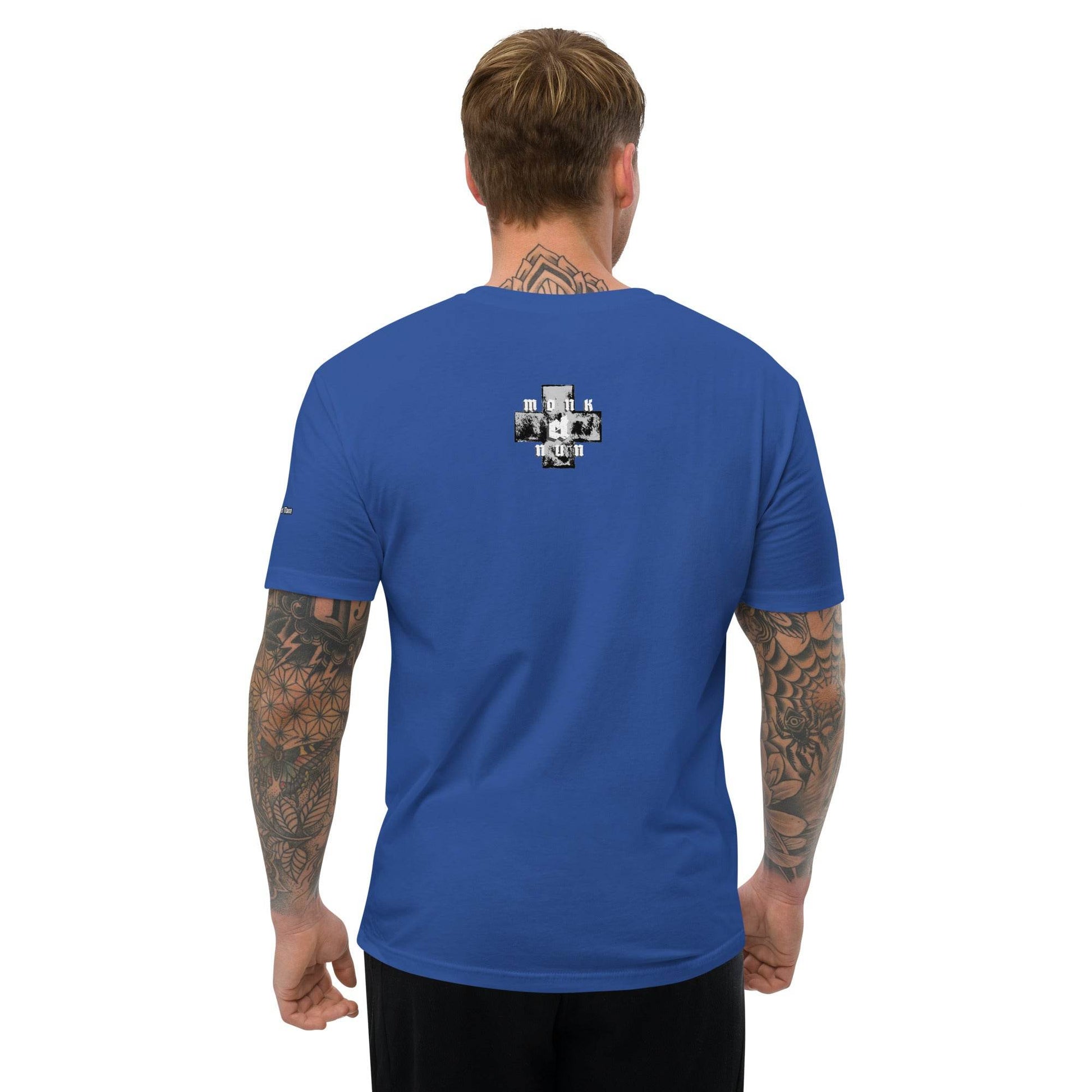 Unisex Short Sleeve 100% combed ring-spun cotton T-shirt Always think positive - Monk&Nun UnisexClothing