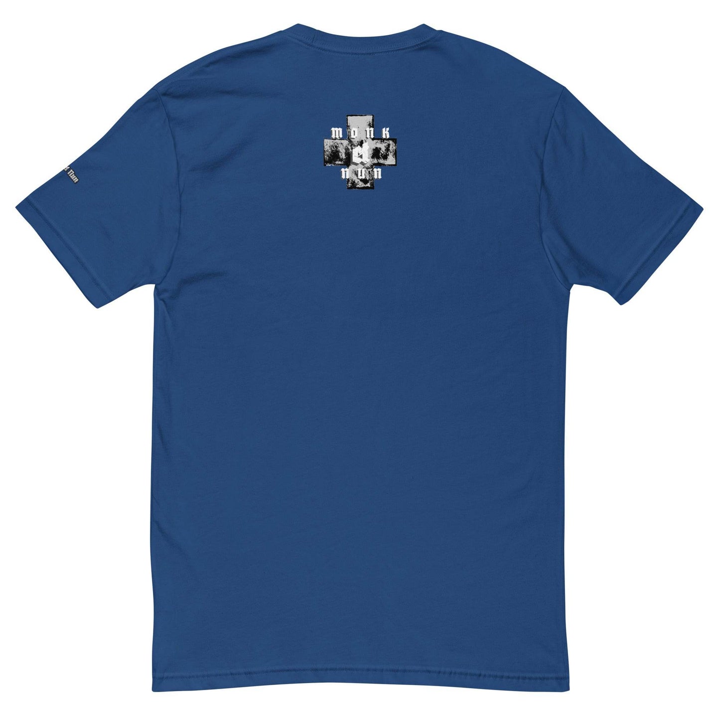Unisex Short Sleeve 100% combed ring-spun cotton T-shirt Always think positive - Monk&Nun UnisexClothing