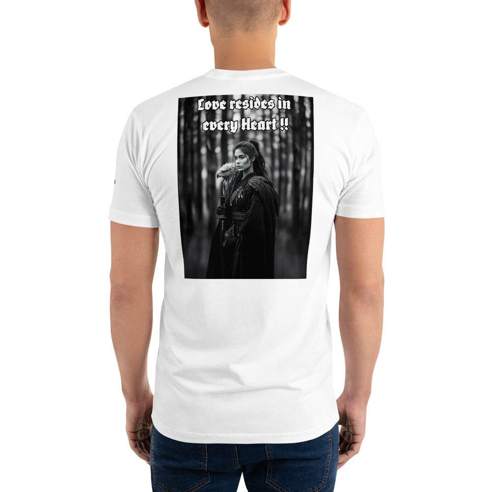 Unisex Short Sleeve 100% combed ring-spun cotton T-shirt Design #1 - Monk&Nun UnisexClothing