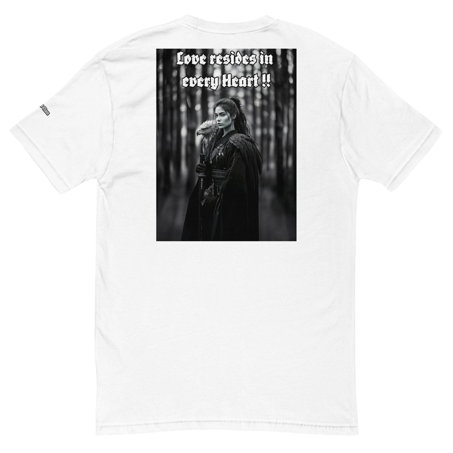Unisex Short Sleeve 100% combed ring-spun cotton T-shirt Design #1 - Monk&Nun UnisexClothing
