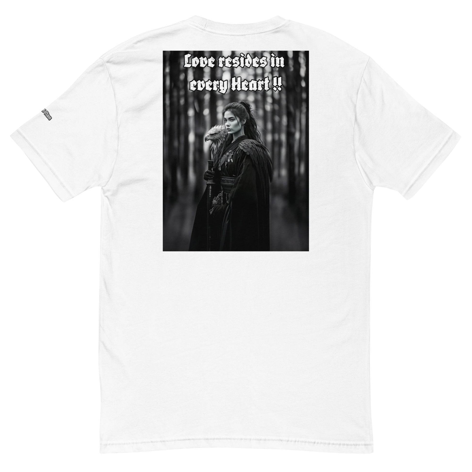 Unisex Short Sleeve 100% combed ring-spun cotton T-shirt Design #1 - Monk&Nun UnisexClothing