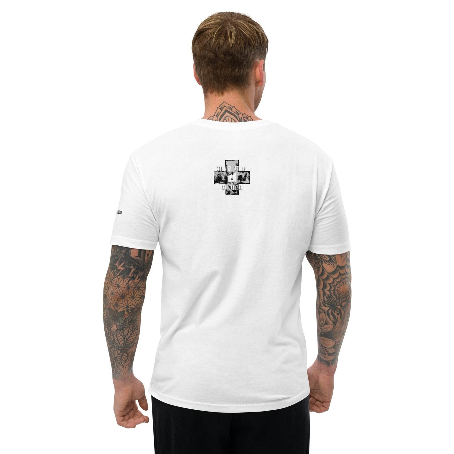 Unisex Short Sleeve 100% combed ring-spun cotton T-shirt Always think positive - Monk&Nun UnisexClothing
