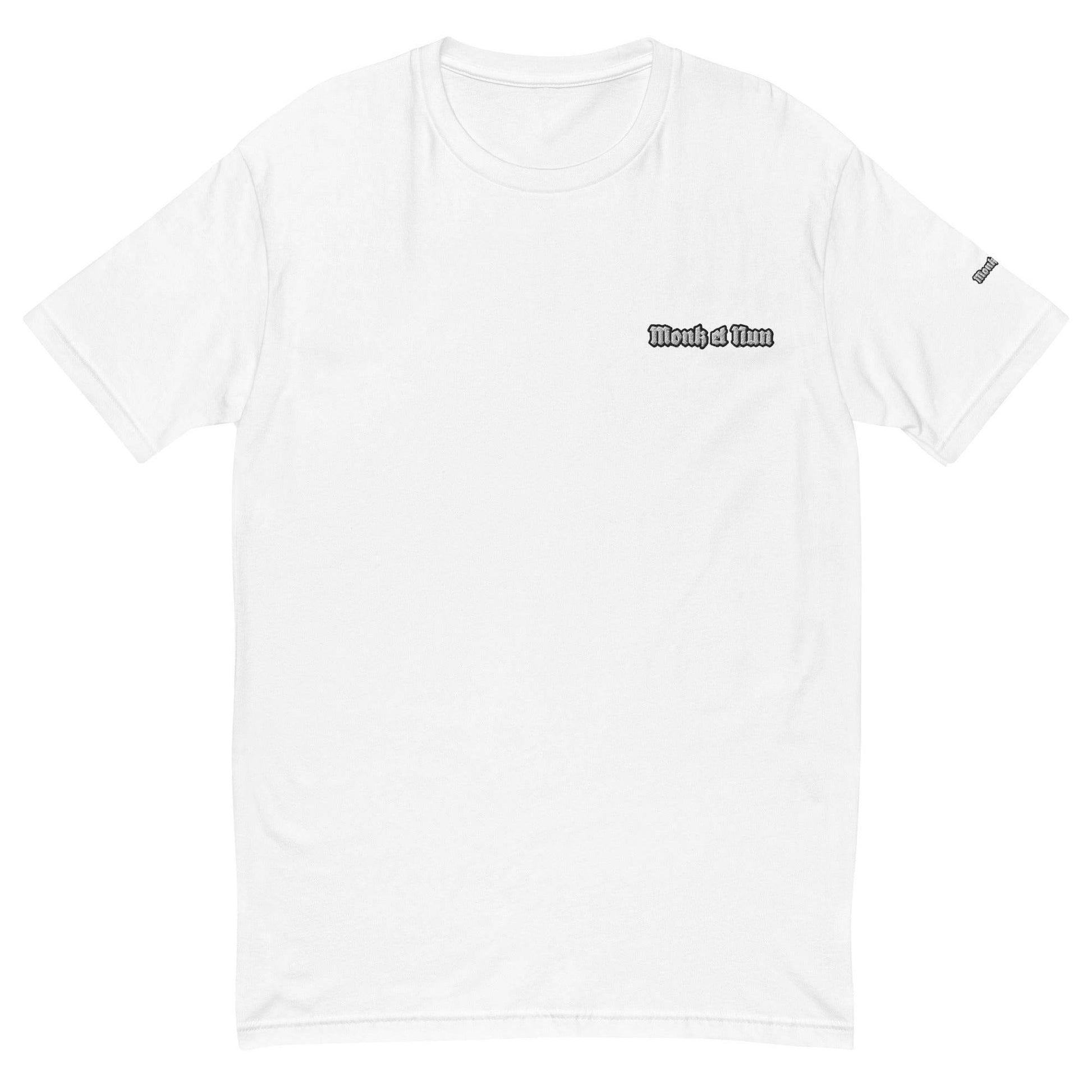 Unisex Short Sleeve 100% combed ring-spun cotton T-shirt Logo - Monk&Nun UnisexClothing