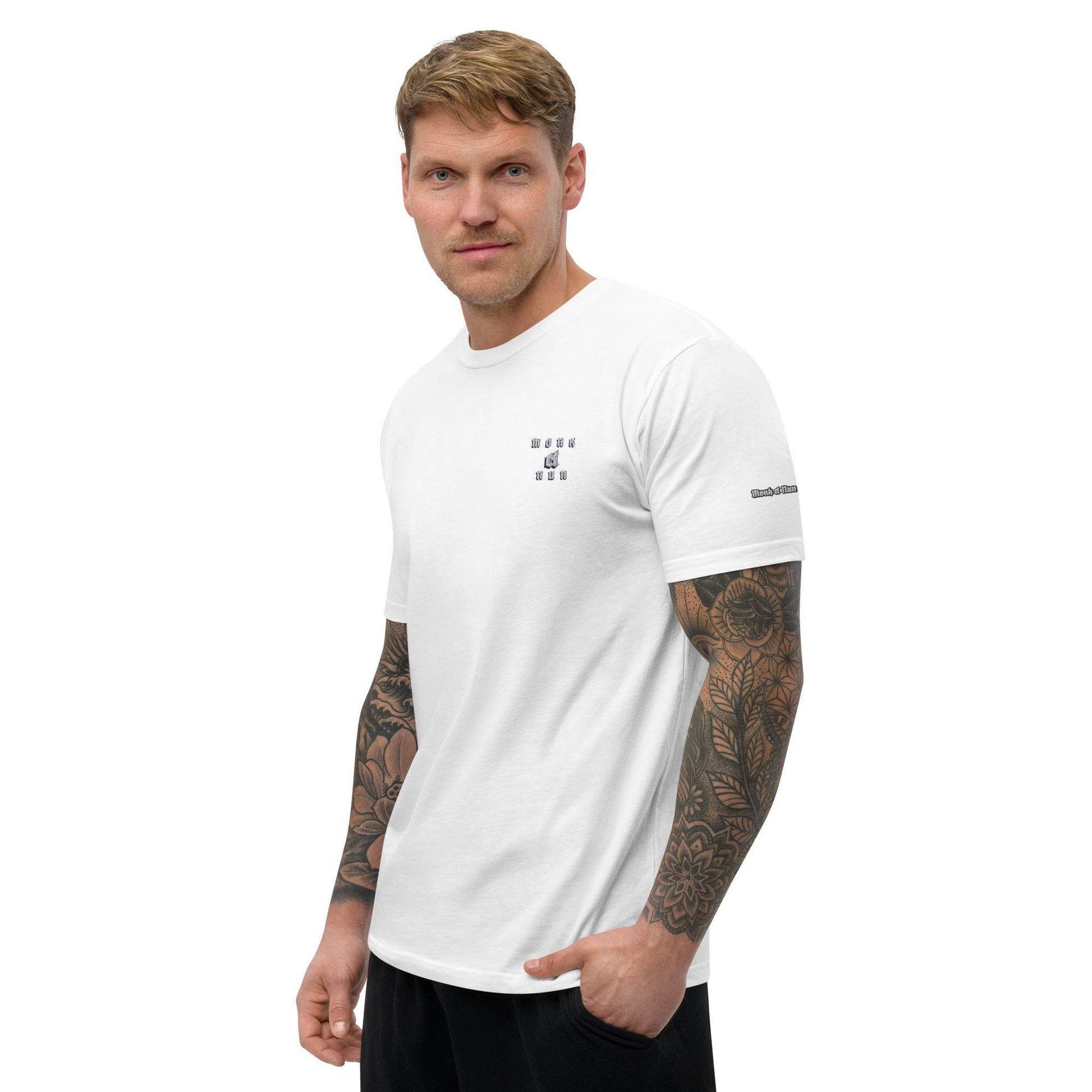 Unisex Short Sleeve 100% combed ring-spun cotton T-shirt Always think positive - Monk&Nun UnisexClothing