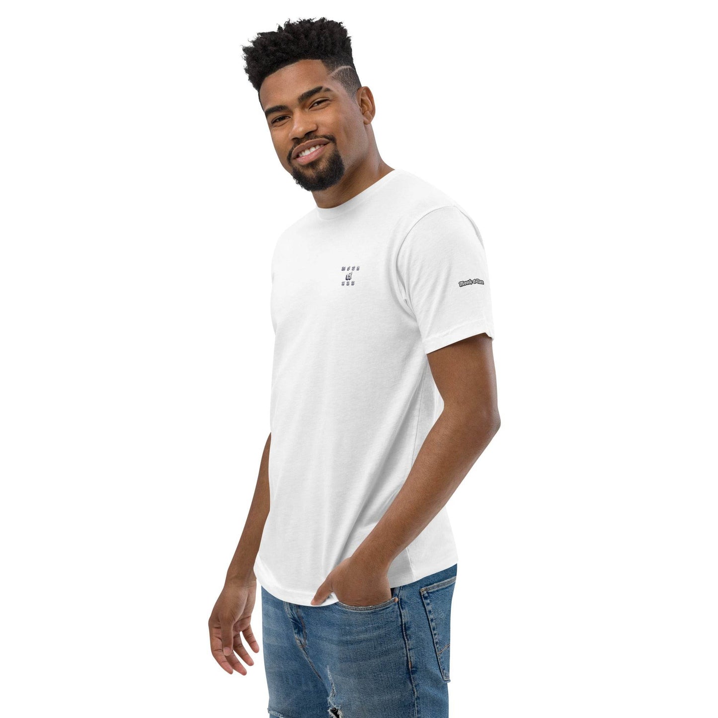 Unisex Short Sleeve 100% combed ring-spun cotton t-Shirt Design #3 - Monk&Nun UnisexClothing