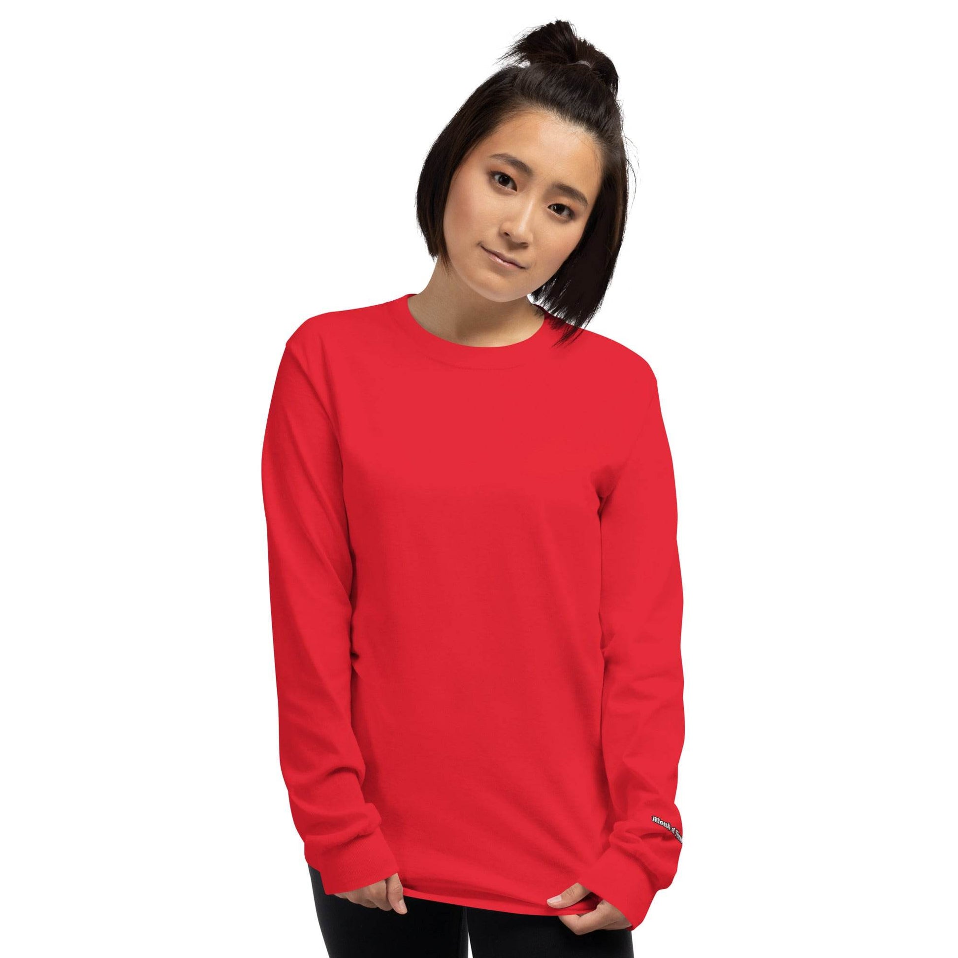 Men’s Long Sleeve 100%cotton Shirt Free Soul - Monk&Nun UnisexClothing
