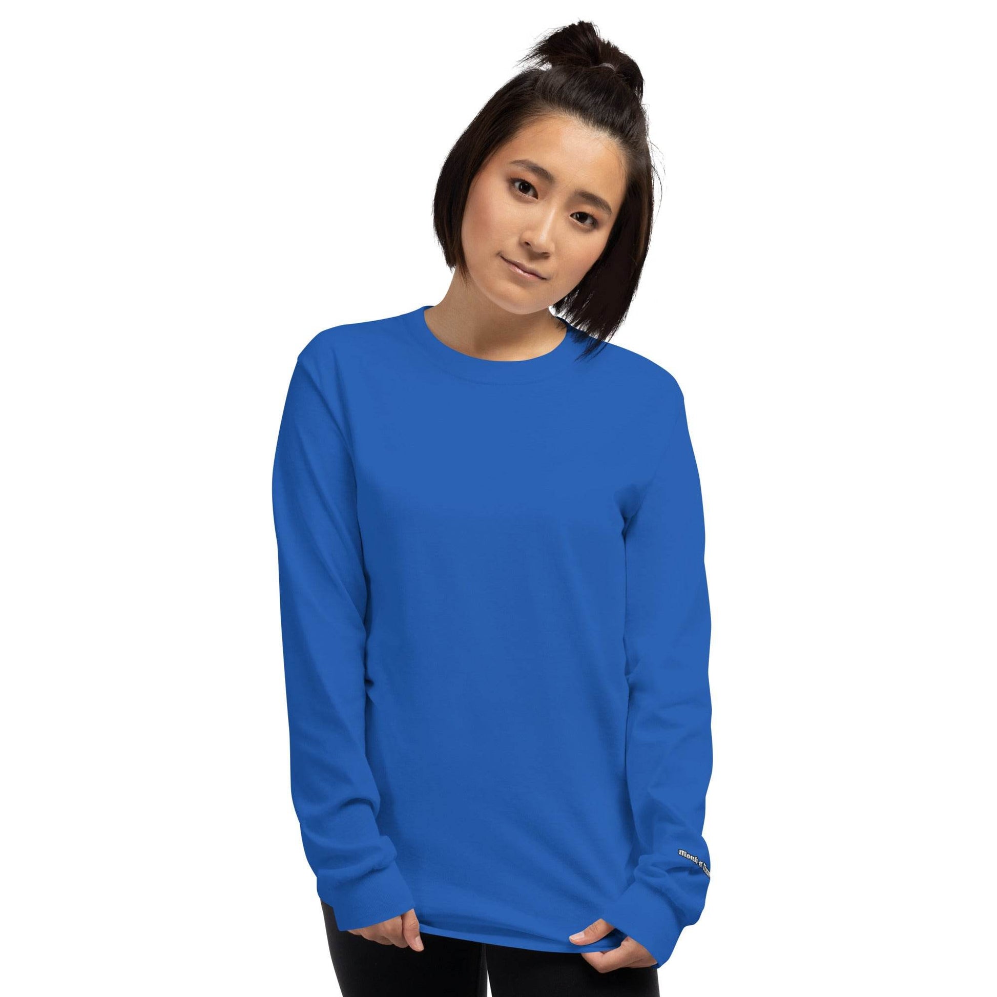 Men’s Long Sleeve 100%cotton Shirt Free Soul - Monk&Nun UnisexClothing
