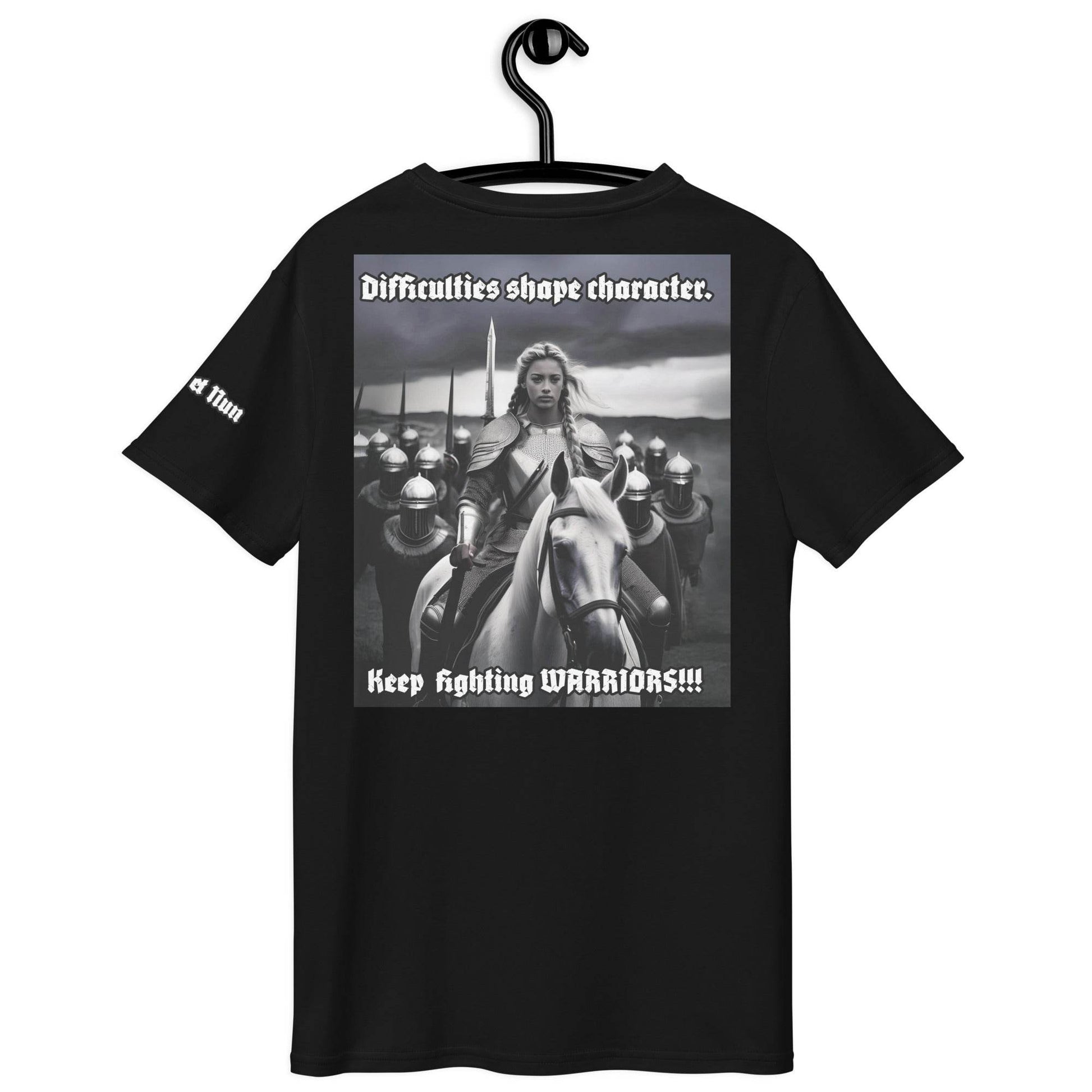 Men's premium 100%cotton t-shirt Design #14 - Monk&Nun UnisexClothing