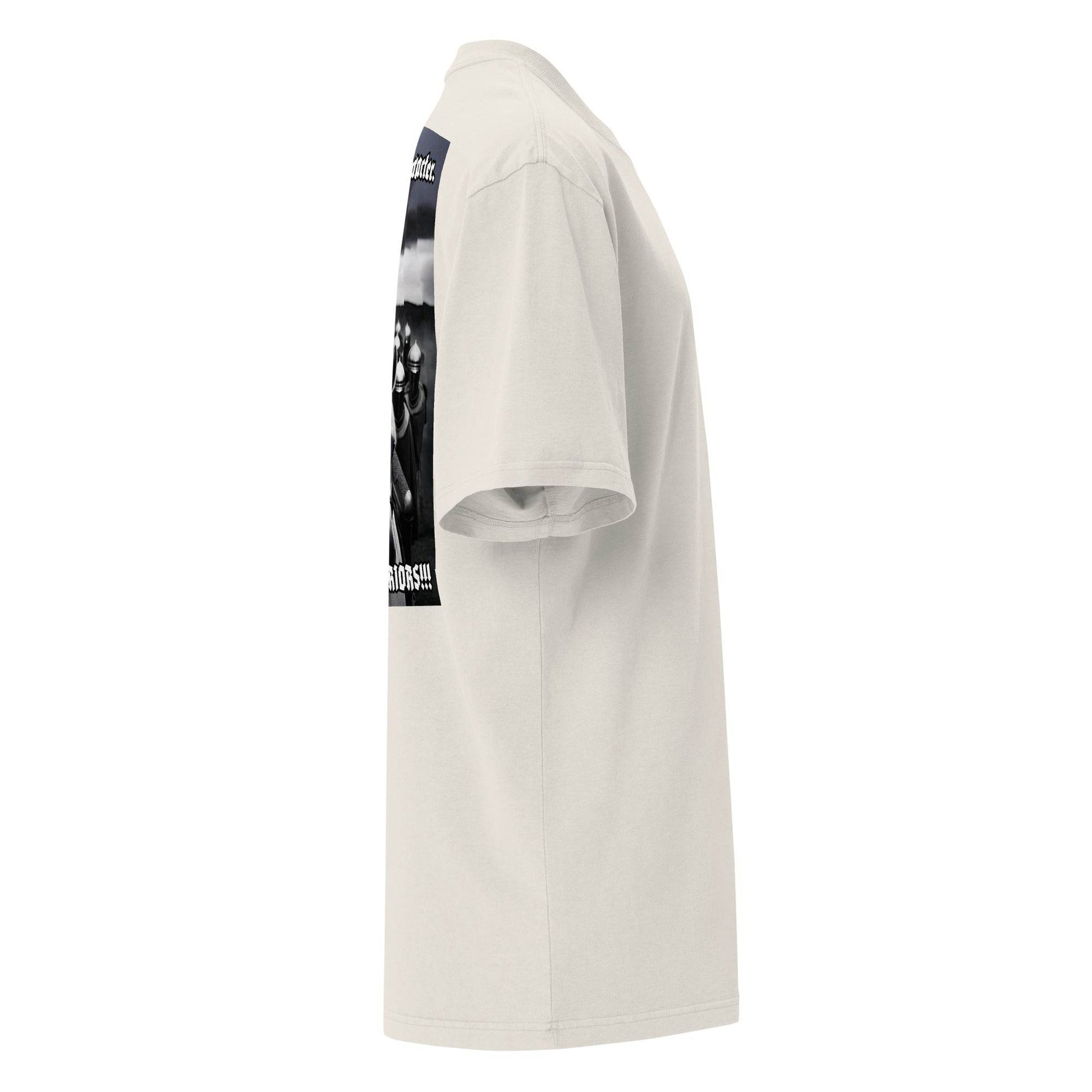 Unisex Oversized faded 100% carded cotton t-shirt Design #14 - Monk&Nun UnisexClothing